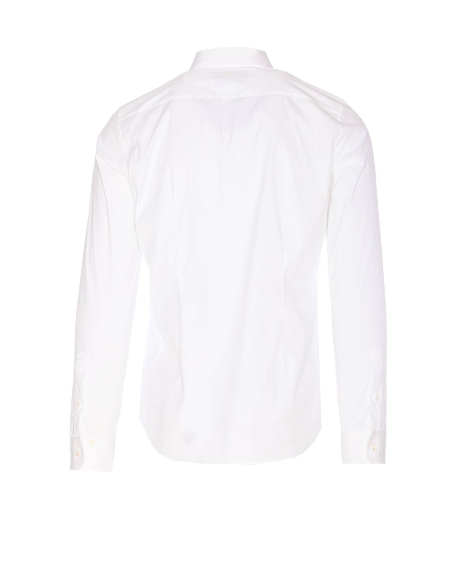 Shop Gucci Stretch Shirt In White