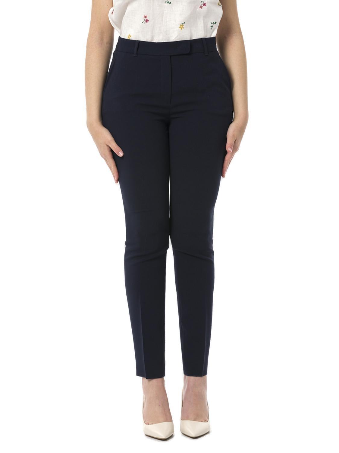 High Waist Straight Leg Pants