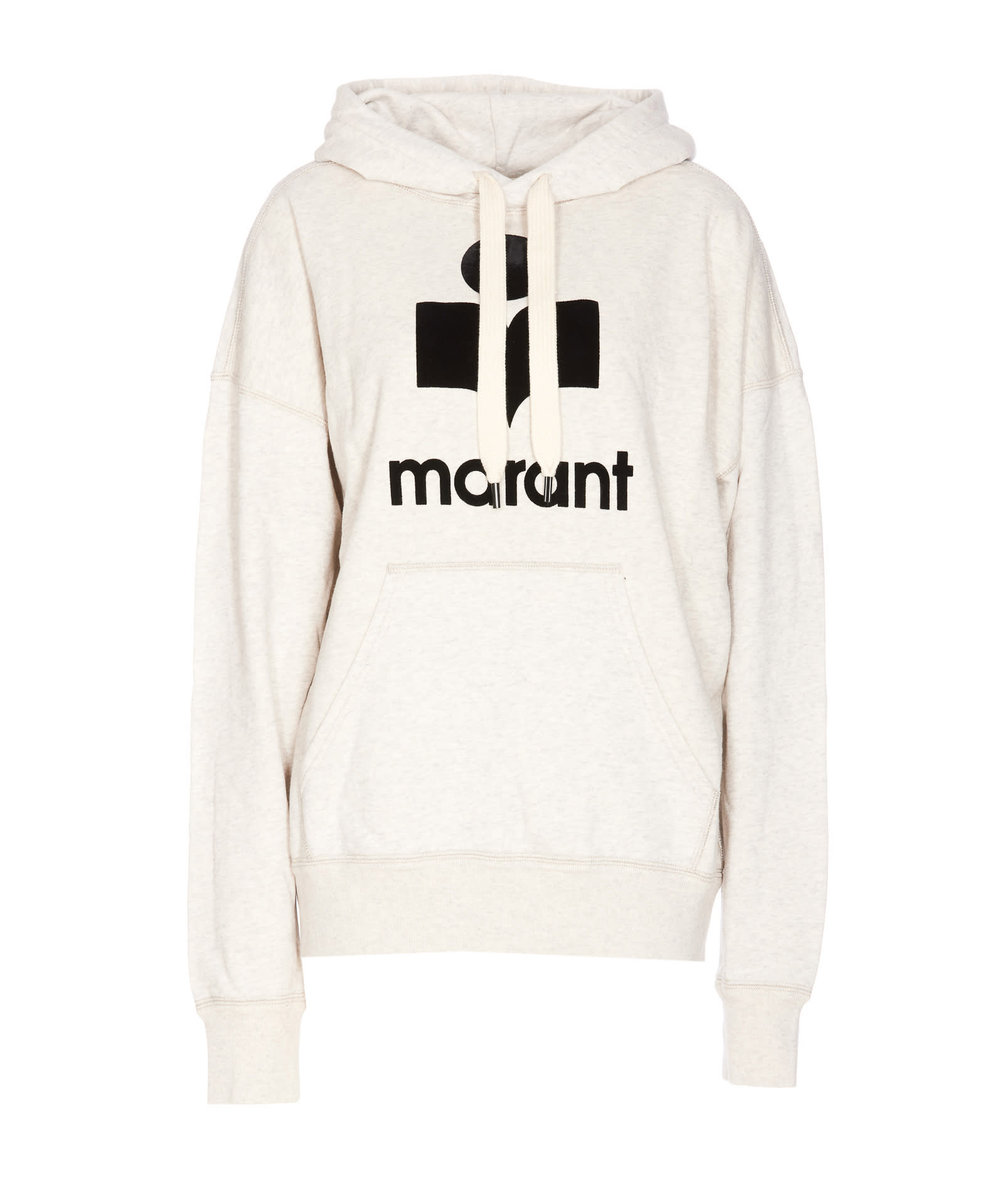 Shop Marant Etoile Mansel Hoodie In Beige