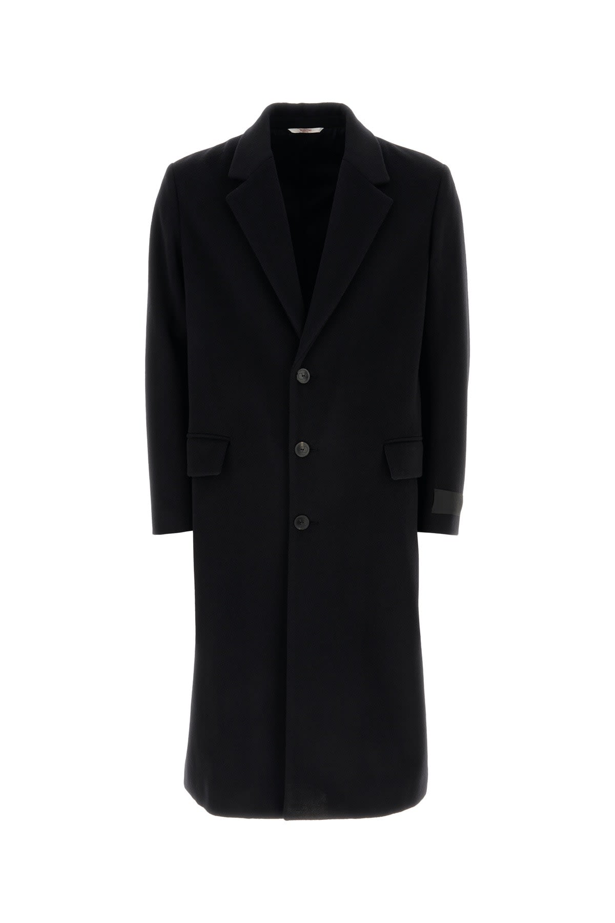 Shop Valentino Cappotto In Nero