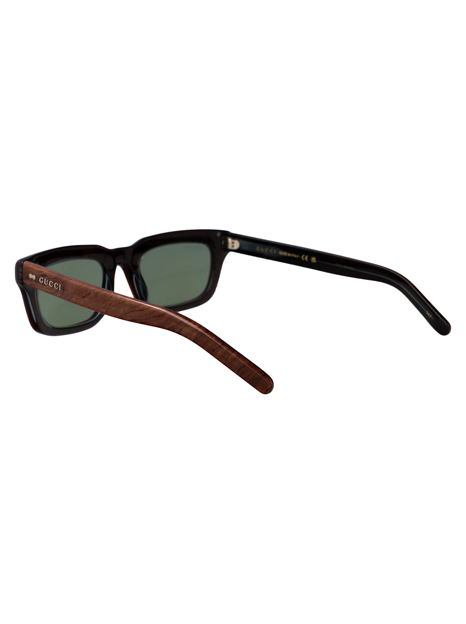 Gucci Gg1524s Sunglasses In 003 Blue Blue Green