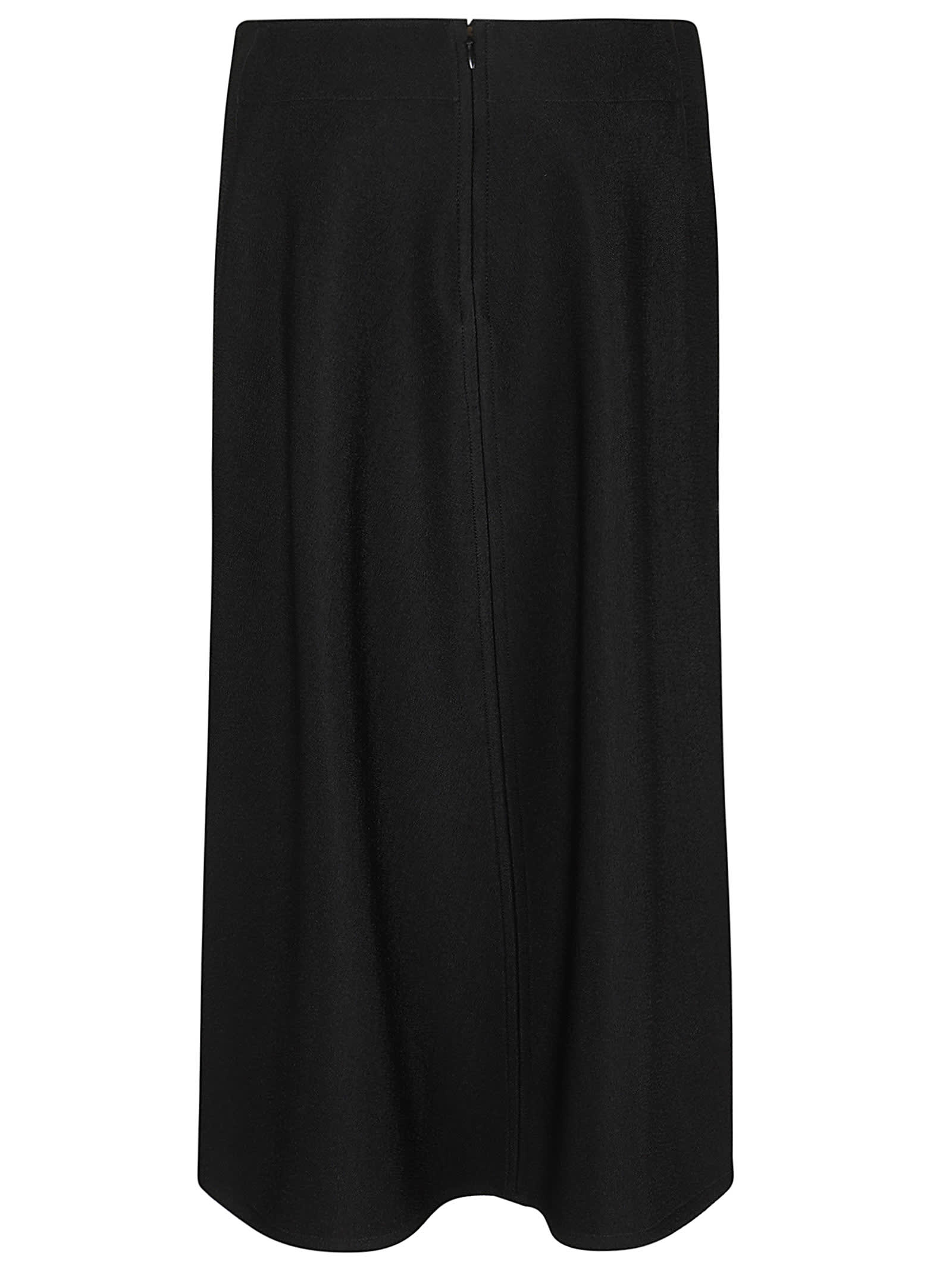 Shop Jil Sander Skirt In Black