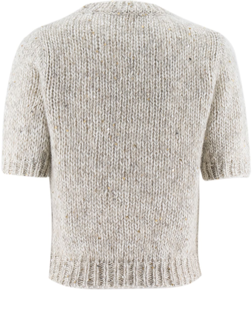 Shop Peserico Sweater In Grigio Nebbia