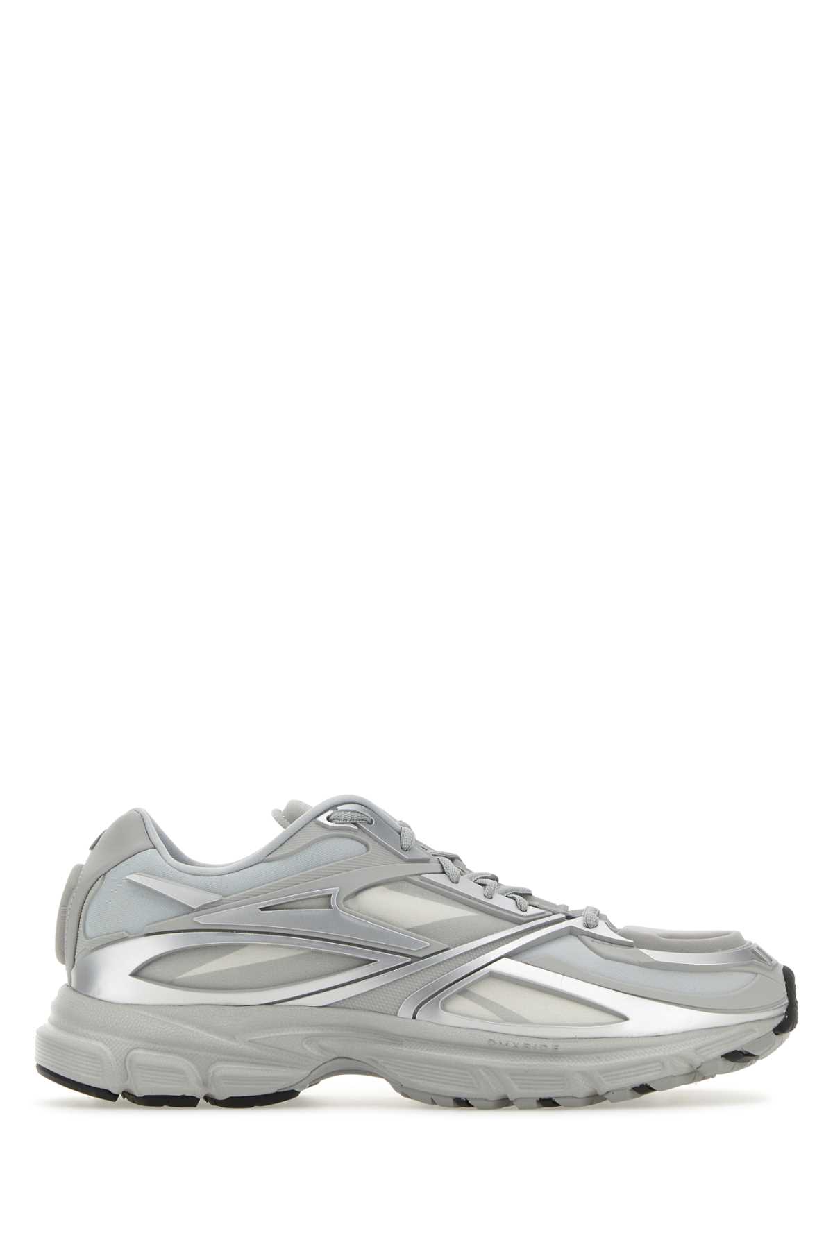 Grey Fabric And Rubber Premier Road Modern Sneakers