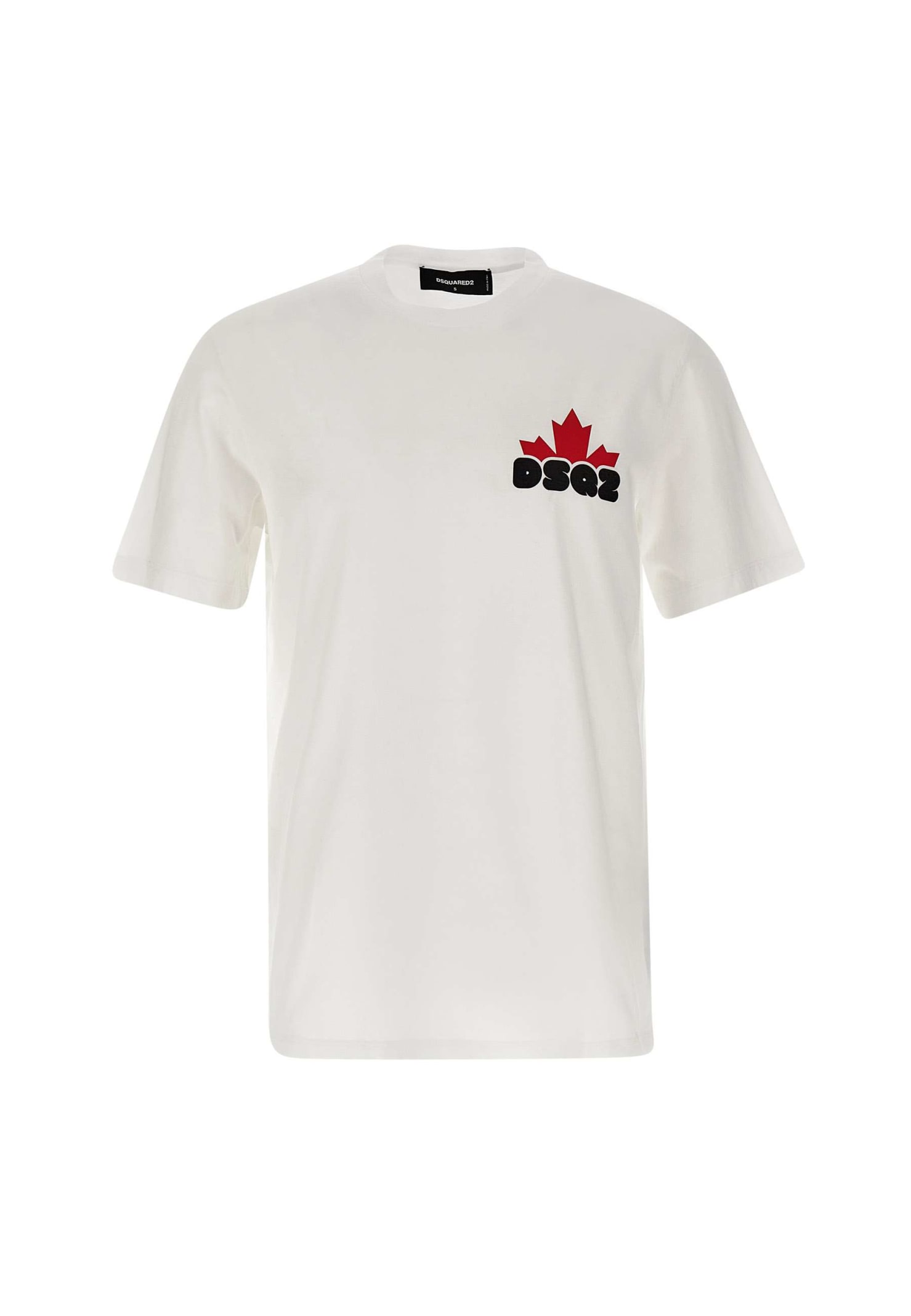 DSQUARED2 LOOSE FIT TEE COTTON T-SHIRT