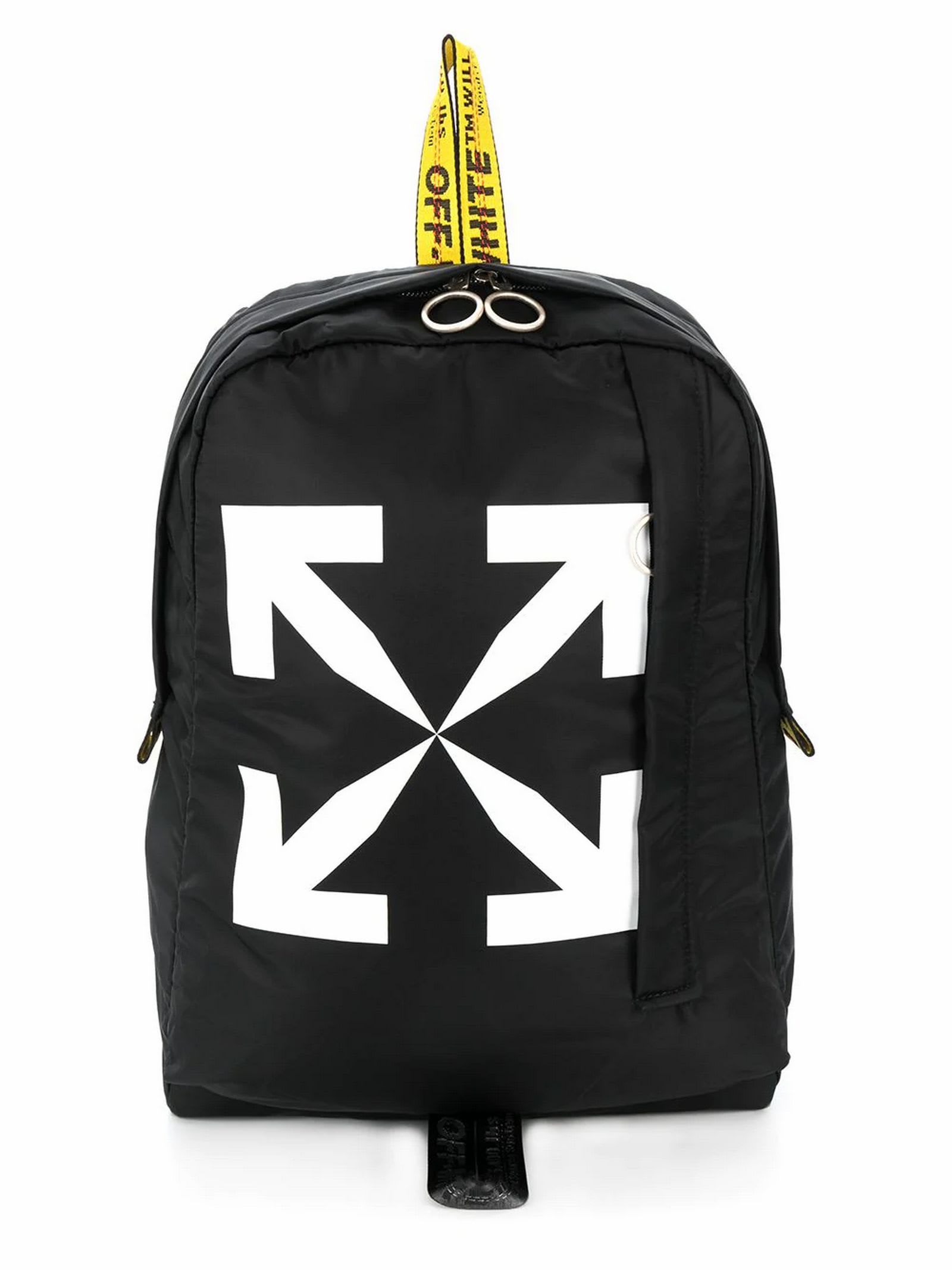 Off-White Black Arrows Printed Backpack
