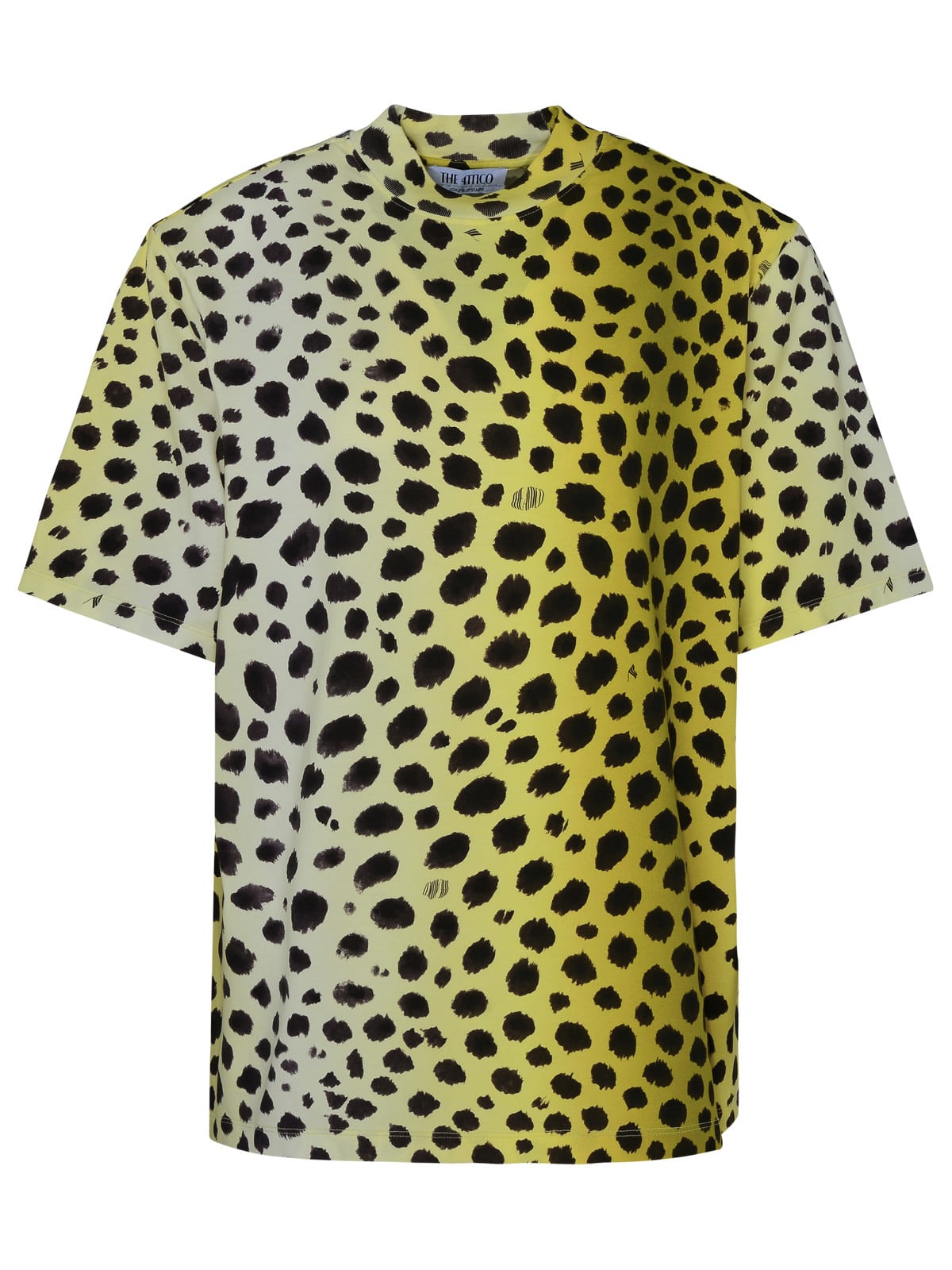 Shop Attico Yellow Cotton T-shirt
