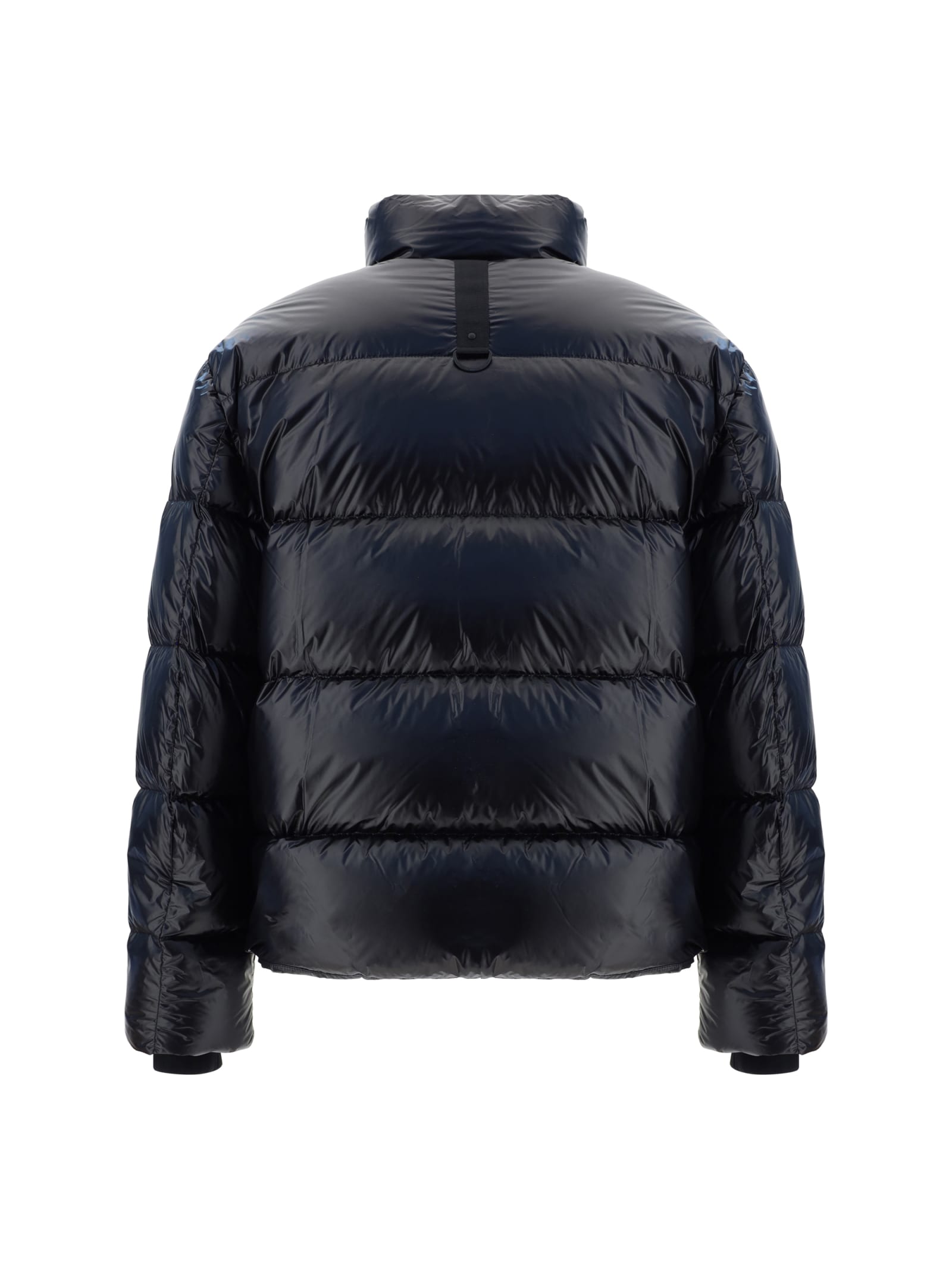 Shop Moose Knuckles Kings Down Jacket In Nero