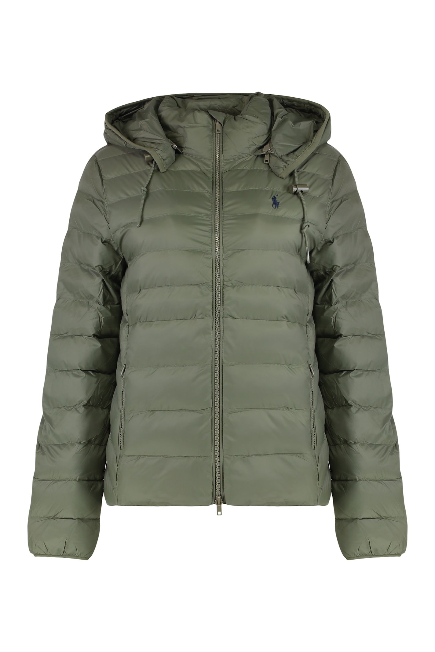 Polo Ralph Lauren Short Jacket With Hood In Green