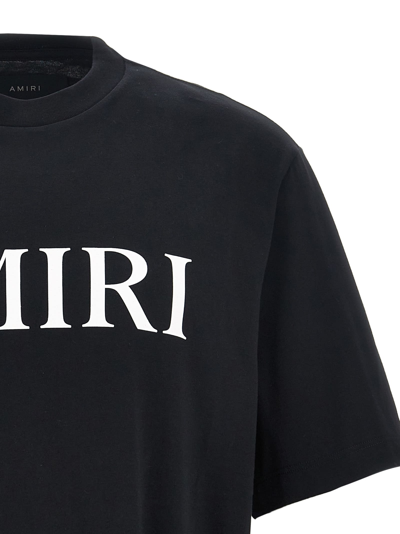 Shop Amiri Core Logo T-shirt In White/black