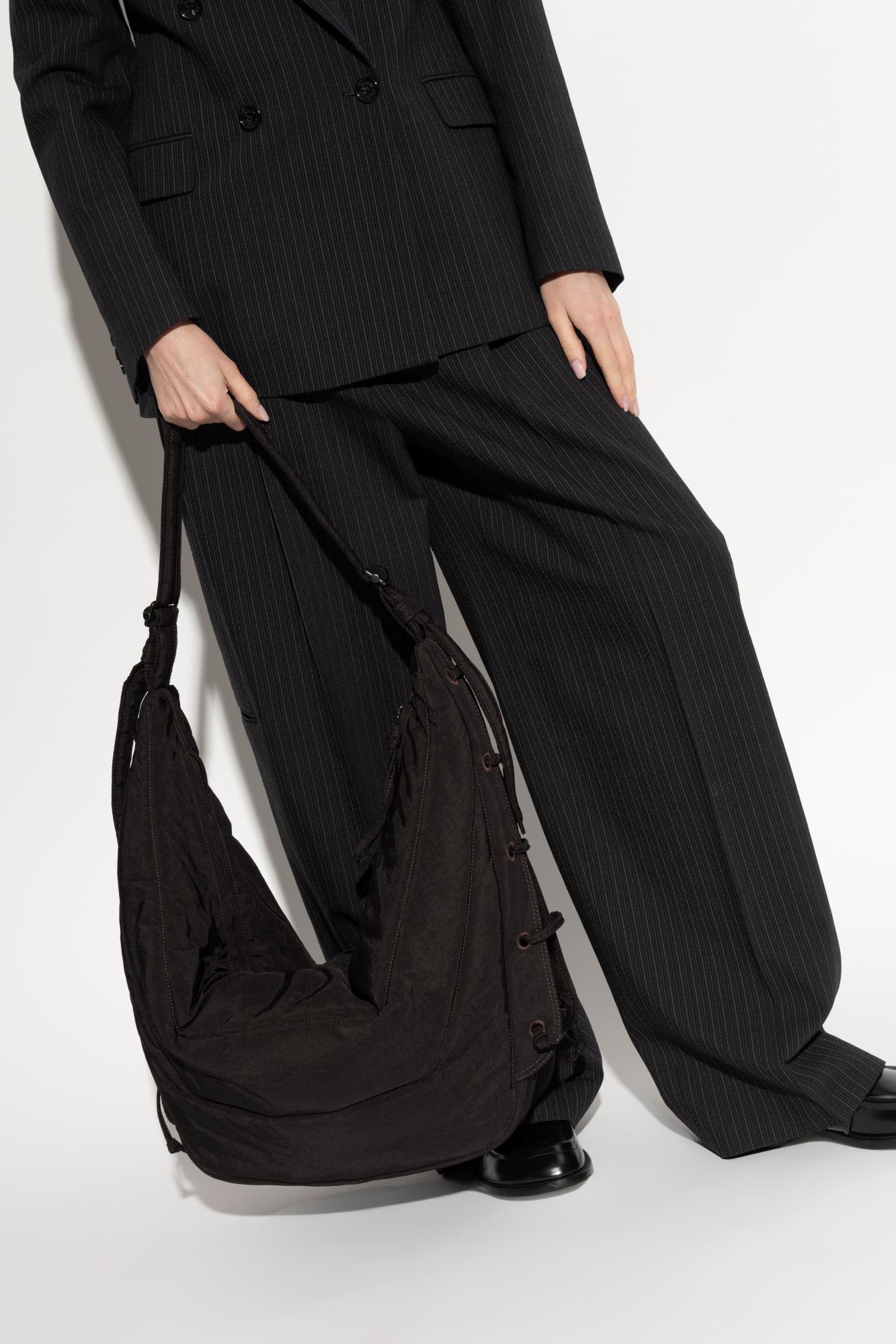 Lemaire Shoulder Bag Soft Game Large In Brown
