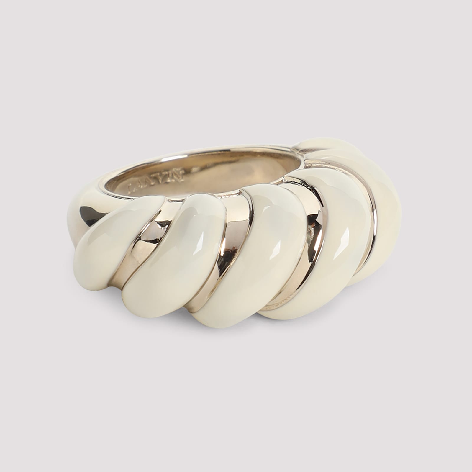Lanvin Melodie Chunky Candy Ring In Gold