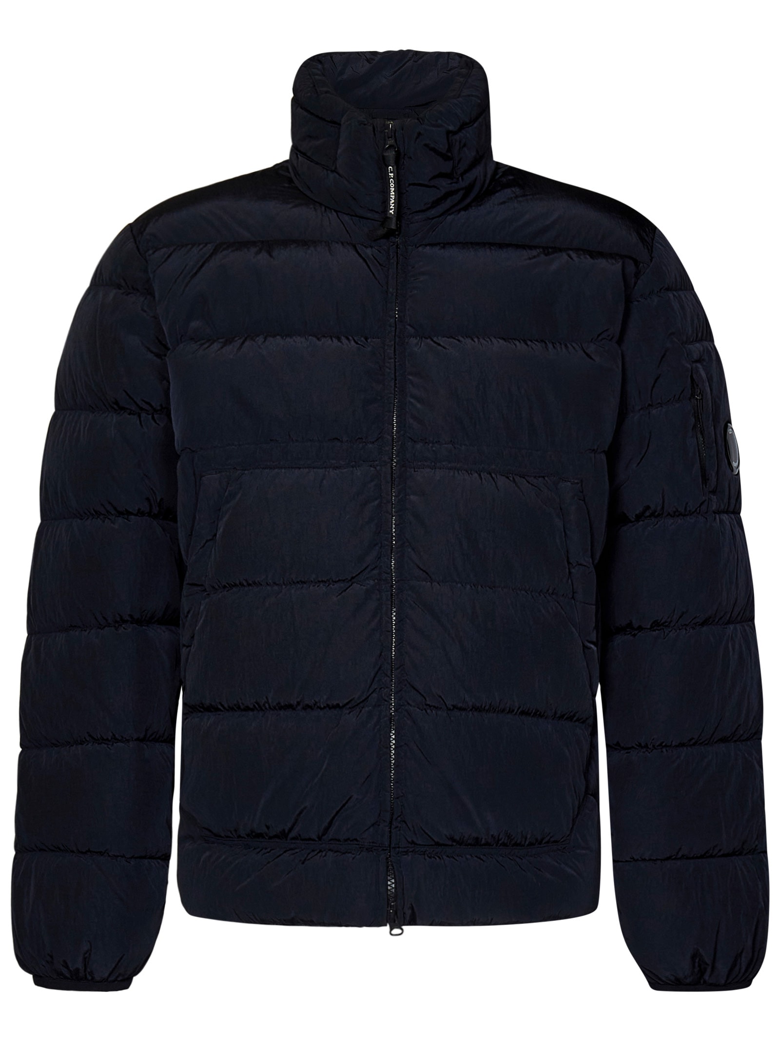 Shop C.p. Company Chrome-r Down Jacket In Blue