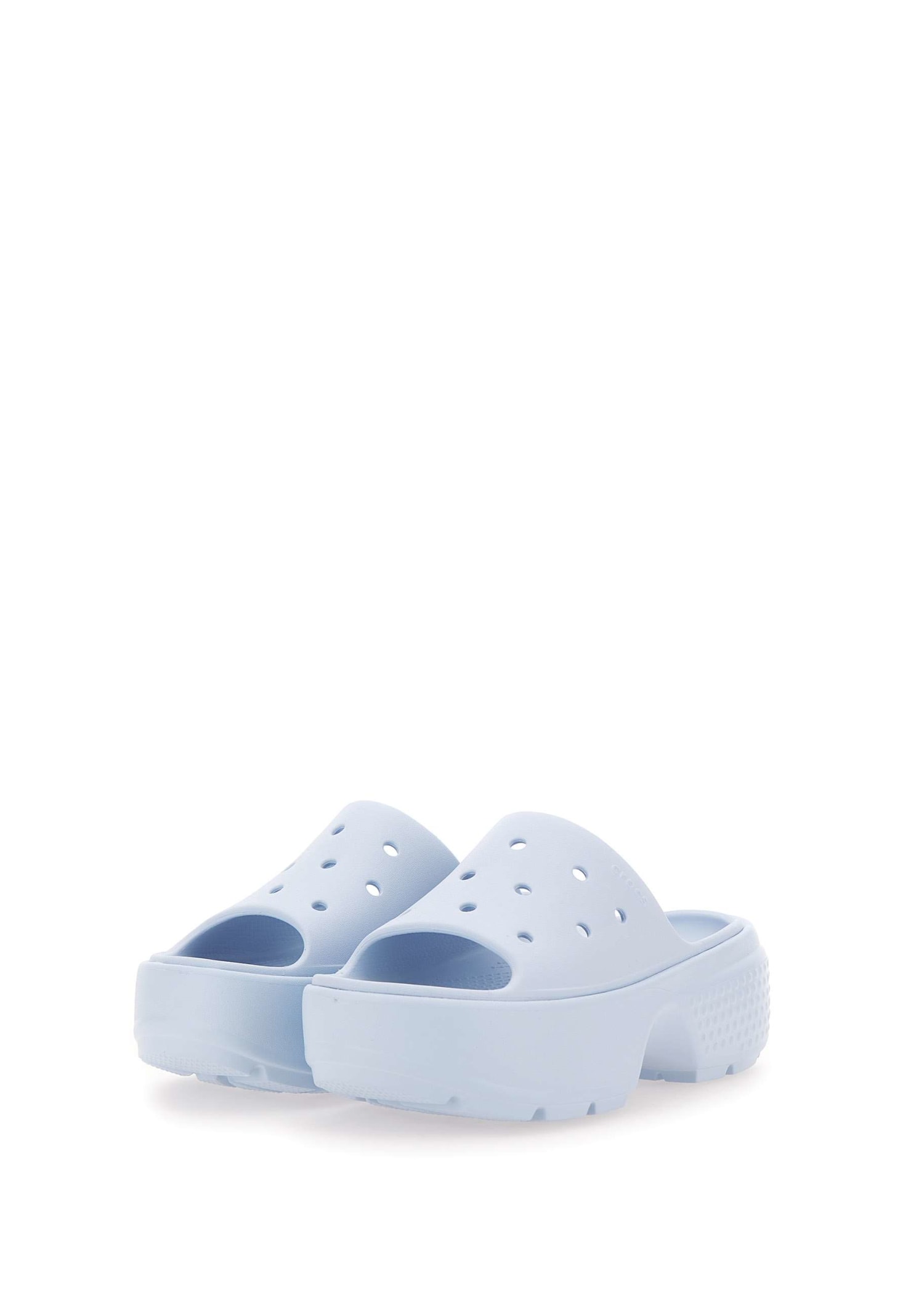 Shop Crocs Stomp Slide Sandals In Dreamscape