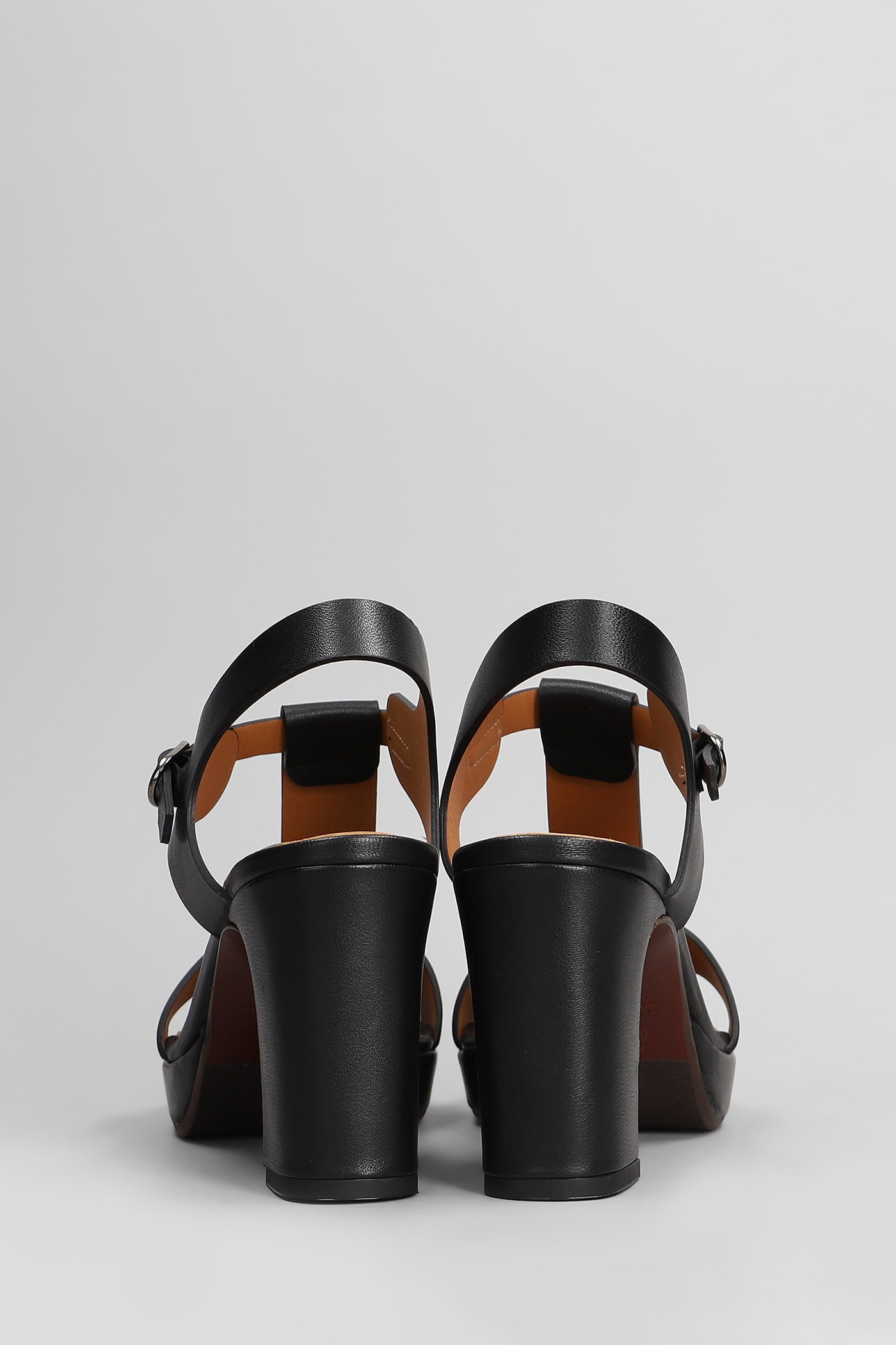 サンダル・ミュール CHIE MIHARA Women Sandals 414554 KIMOR L Black Chie Mihara Kimor-l Sandals In Black Leather | ModeSens