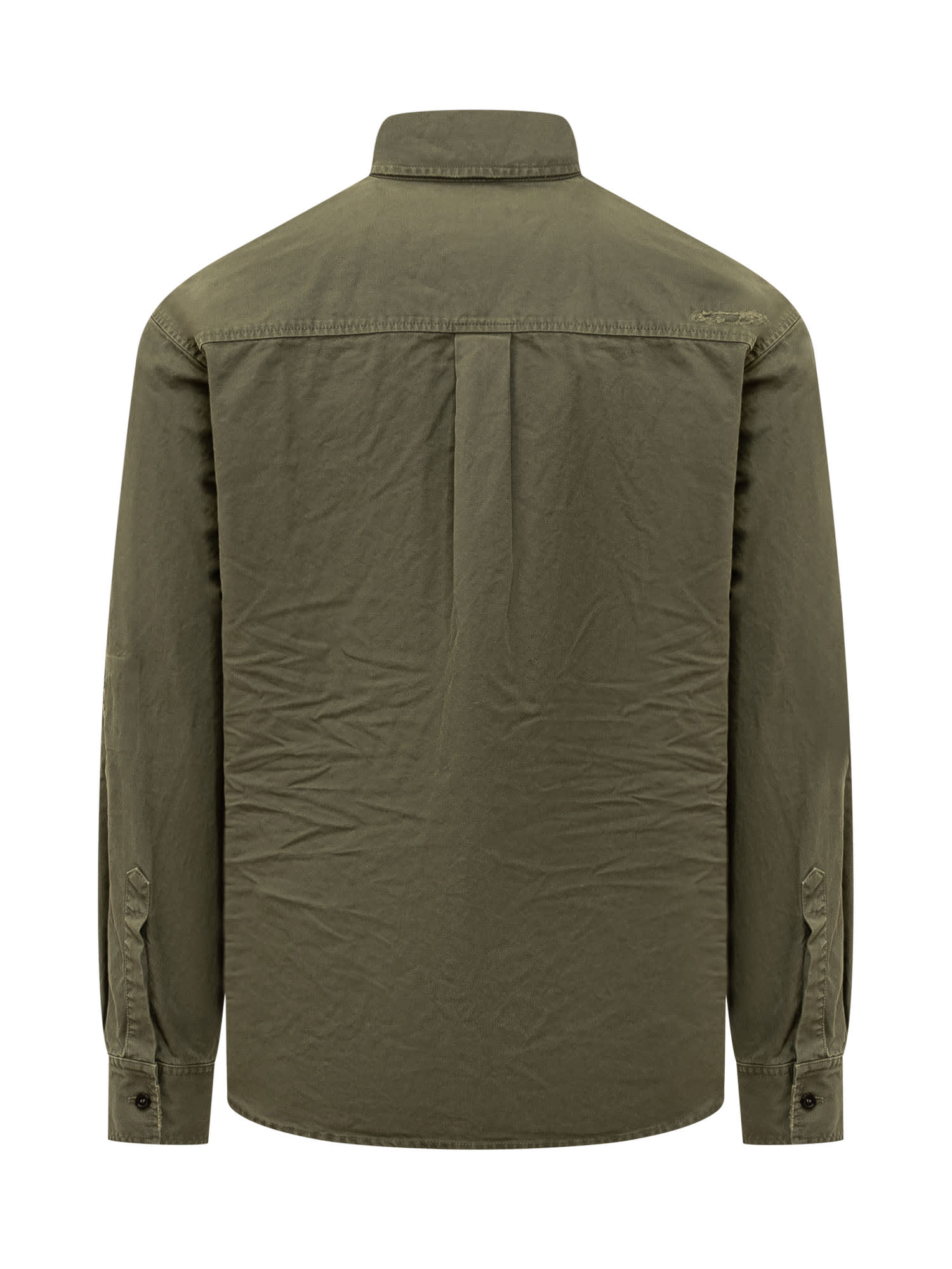 Shop Dsquared2 Ranger Shirt In Military Green