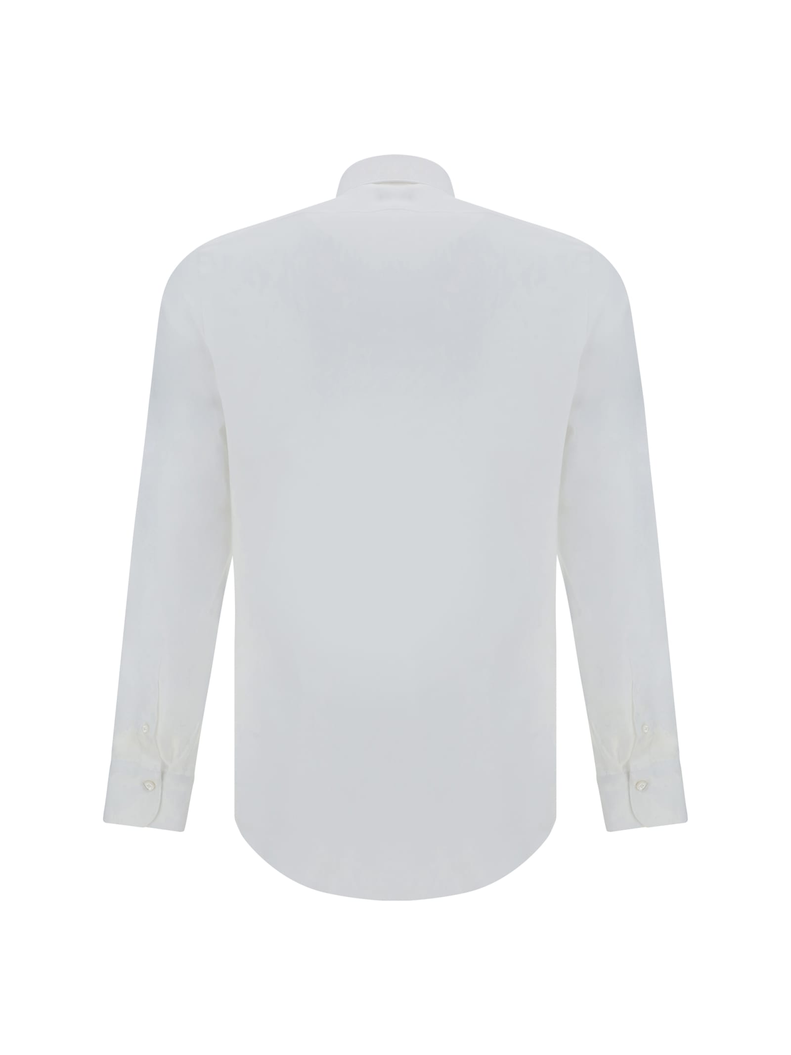 Shop Finamore Milano-zante Shirt In 01