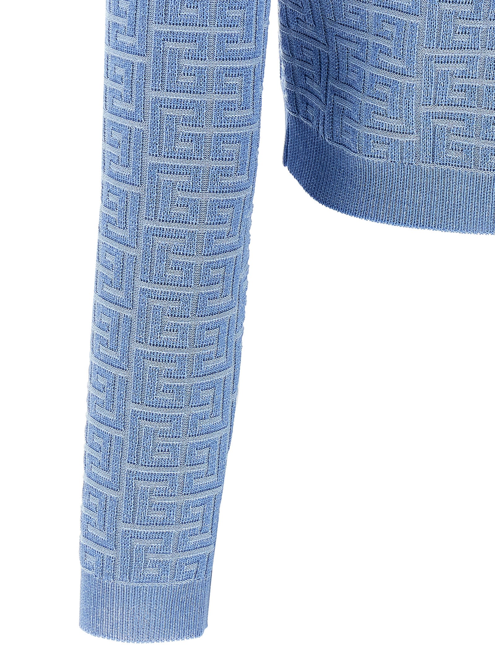 Balmain Pb Cardigan In Blue