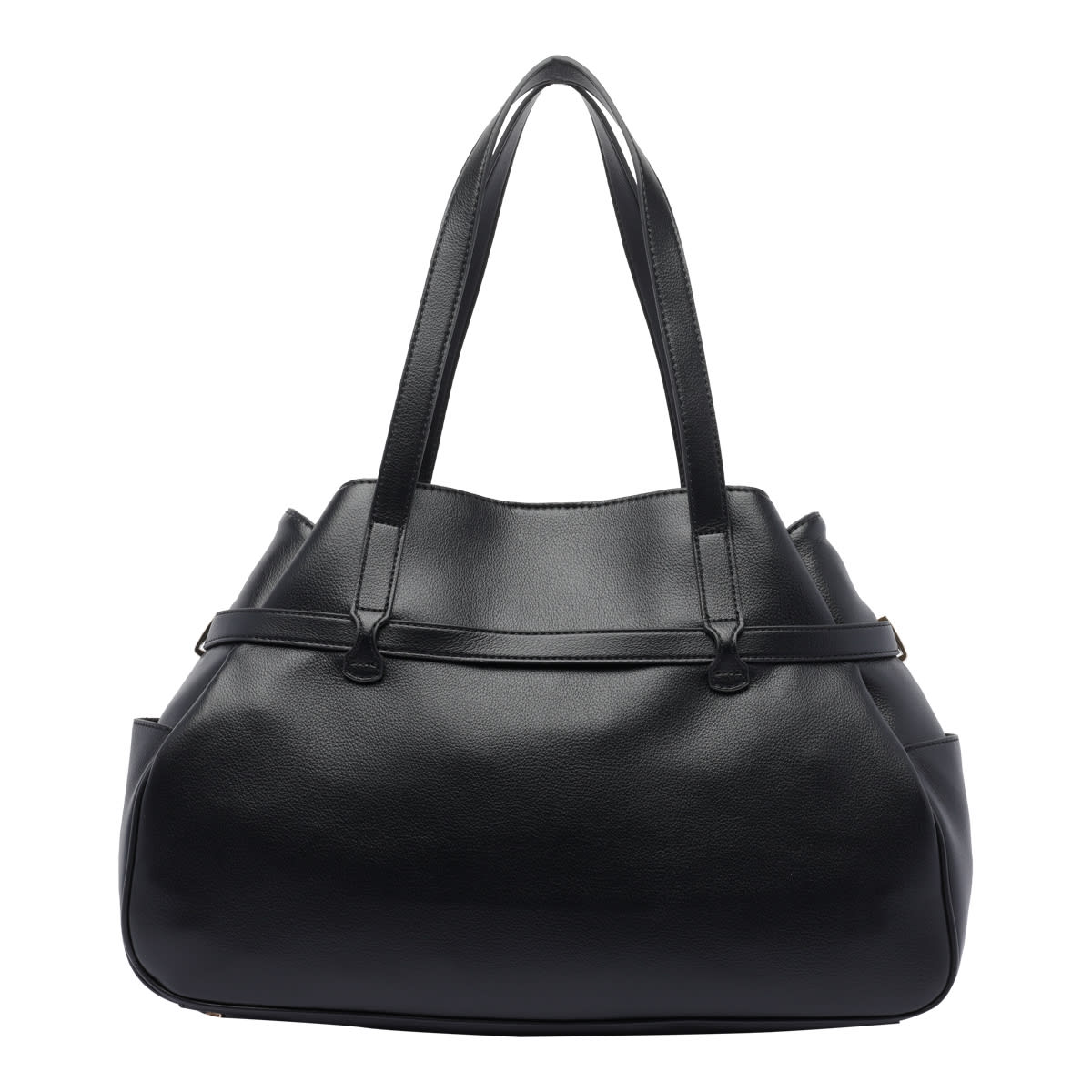Liu •jo Structured Shape Shoulder Bag With Double Handles In Black