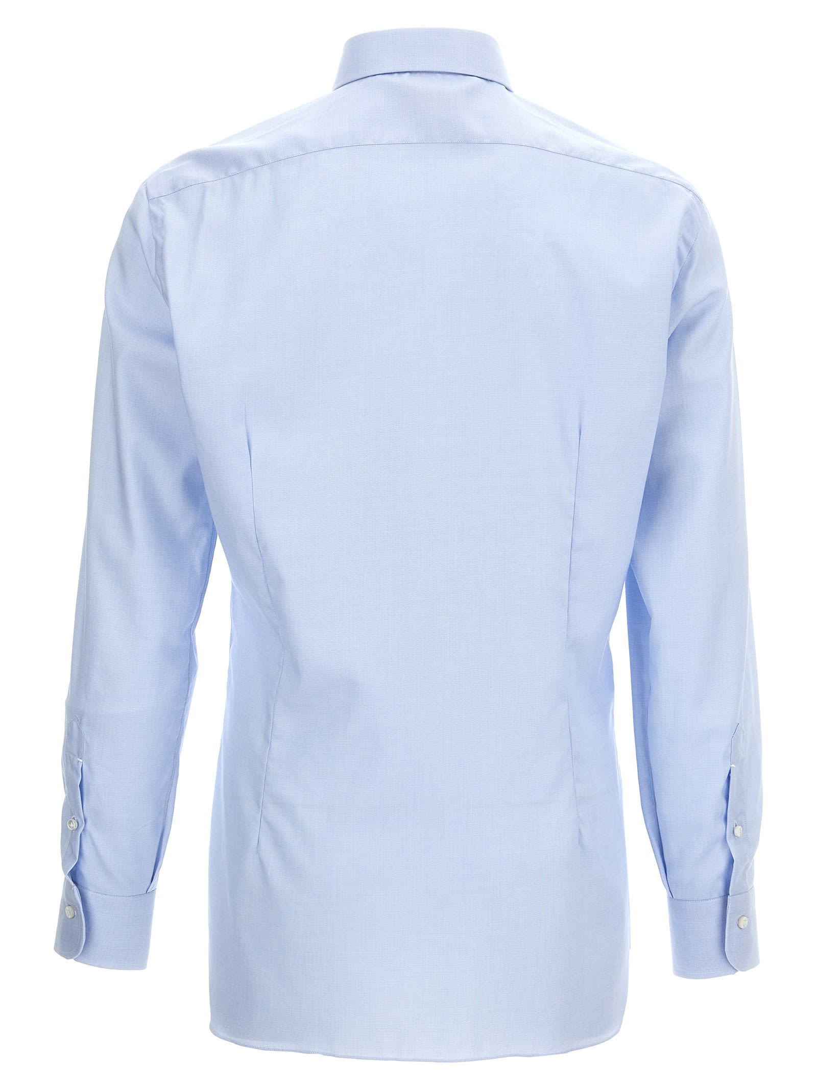 Barba Napoli Barba Pinstriped Straight In Light Blue