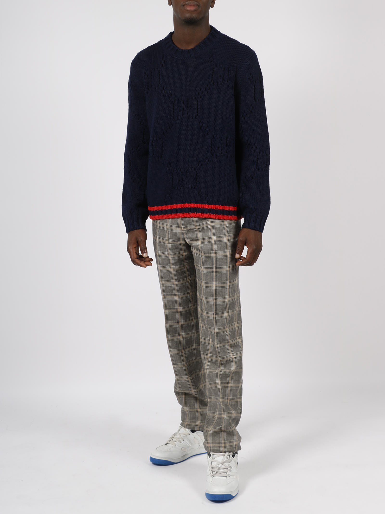 Gucci Prince Of Wales Trousers
