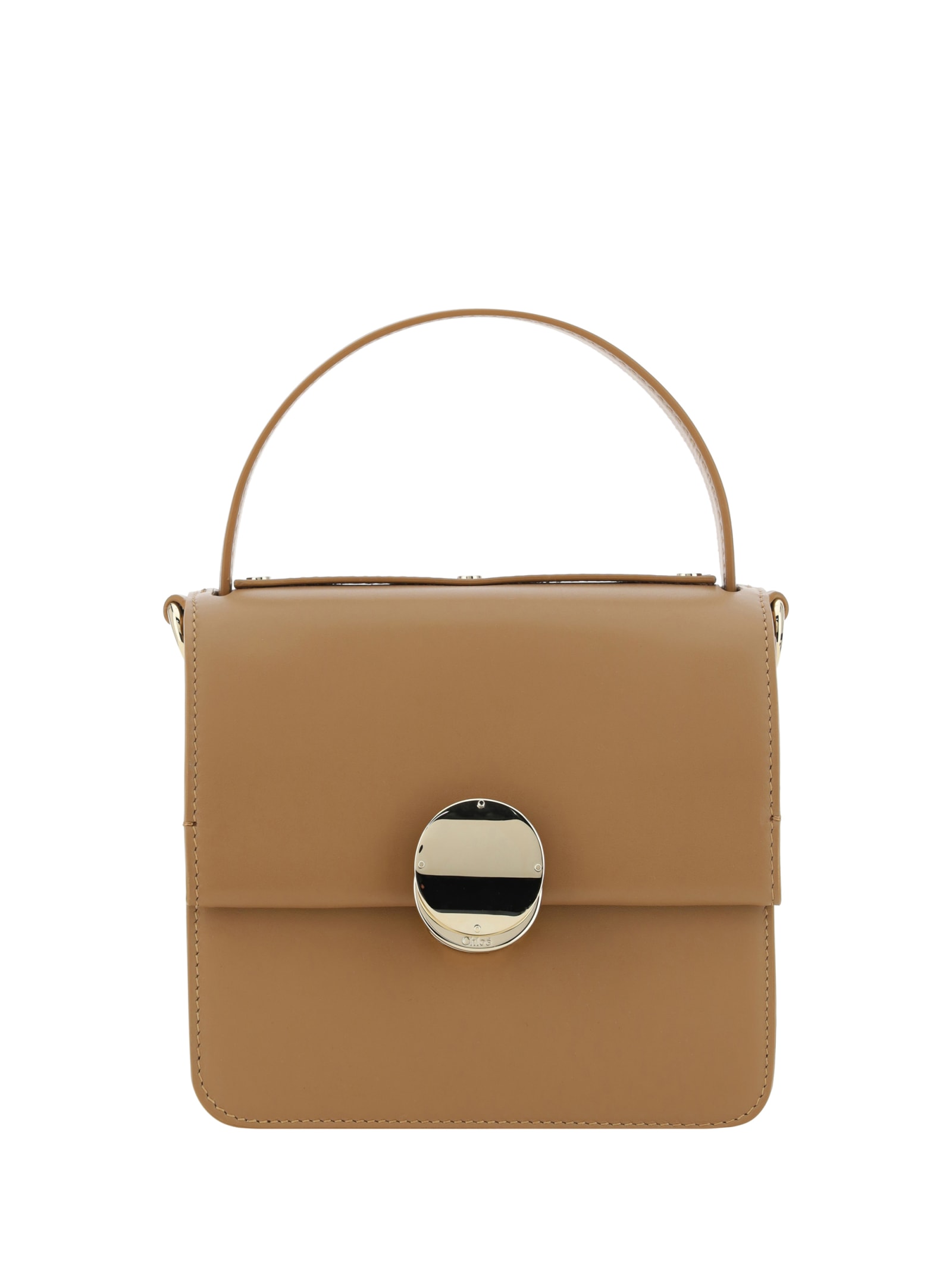 Shop Chloé Penelope Handbag In Desert Beige