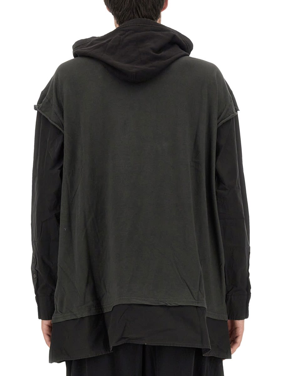 Shop Mm6 Maison Margiela Cotton Jersey In Black