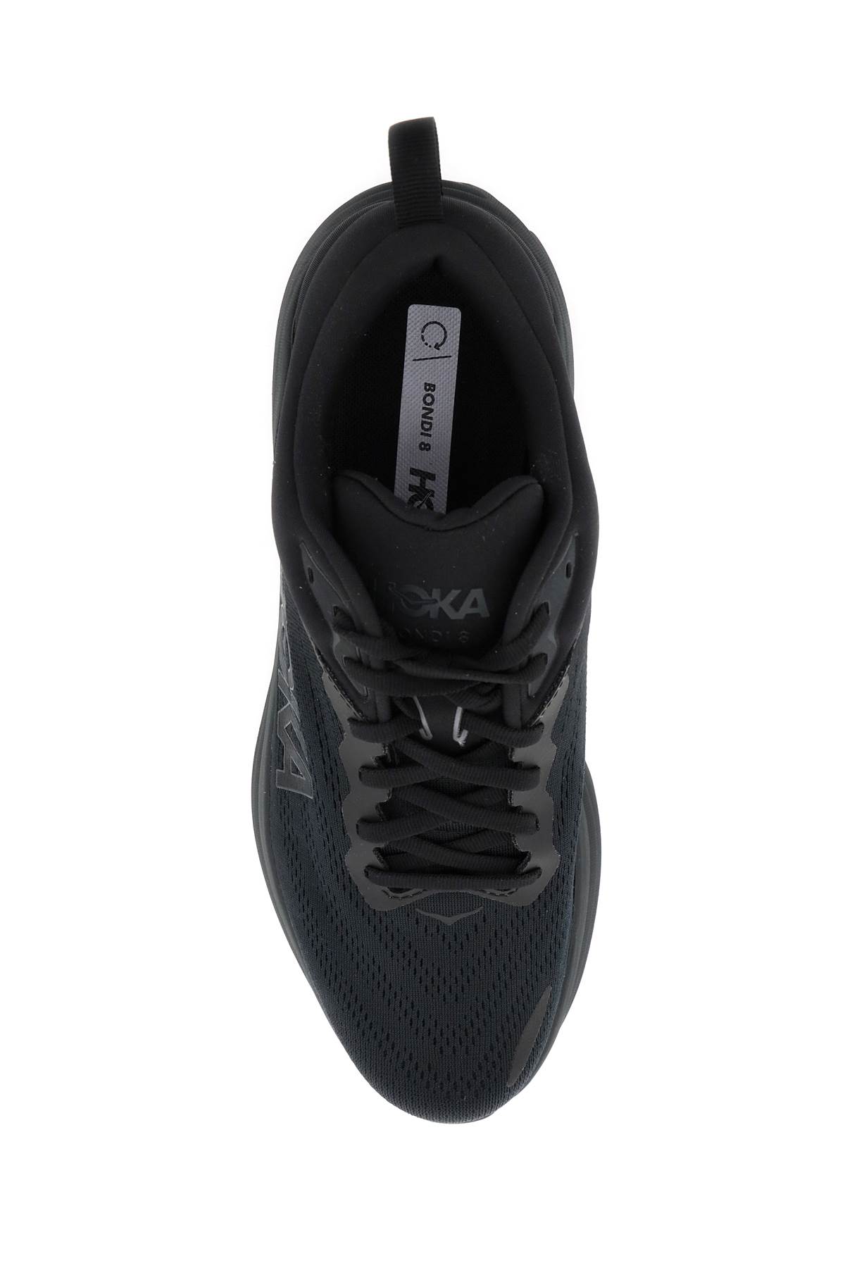Shop Hoka Bondi 8 Sneakers In Black Black (black)