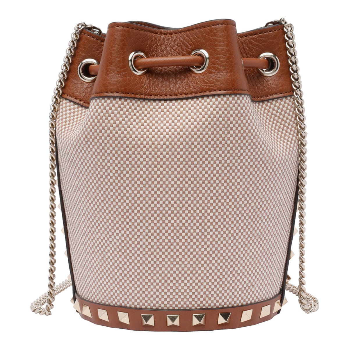 VALENTINO GARAVANI ROCKSTUD BUCKET BAG