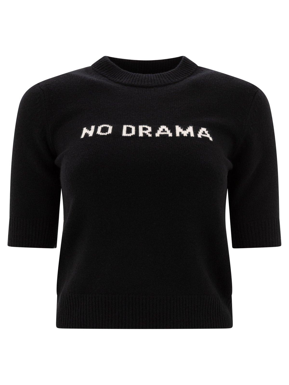 Crewneck Short-sleeved Jumper