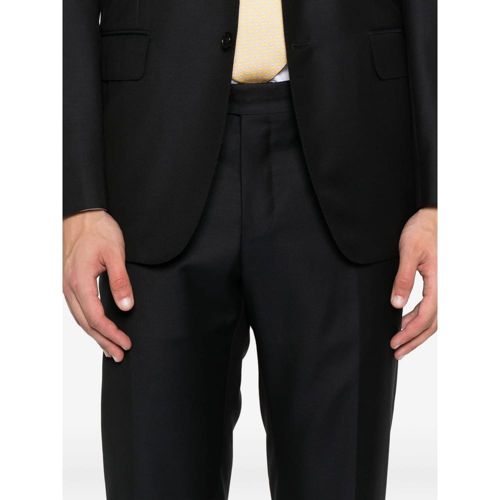 Canali Single-breasted Blazer In Blue