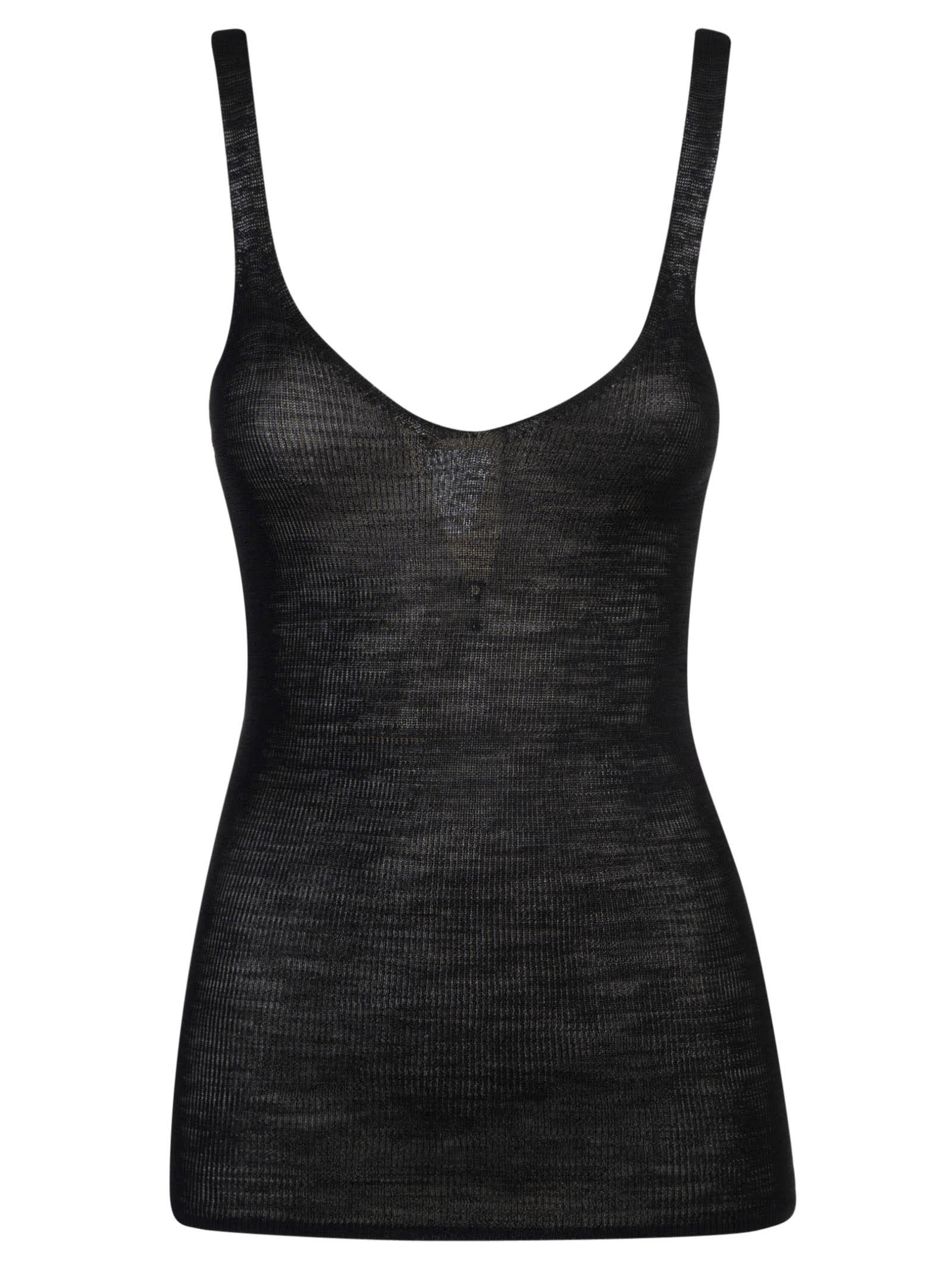 Shop Isabel Marant Marthe Tank Top In Bk Black