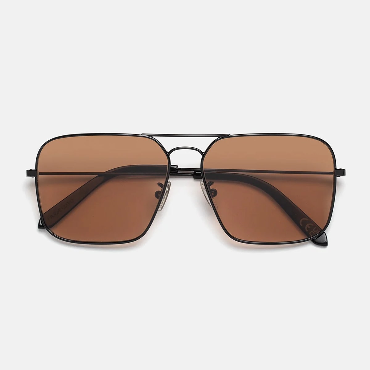 Iggy 2.0 Brown Brown Black Sunglasses