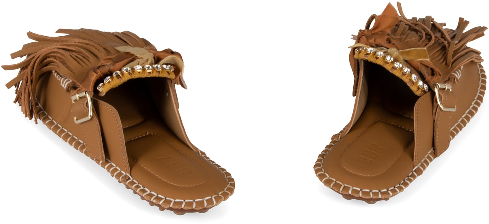 13 09 Sr Puli Leather Mules