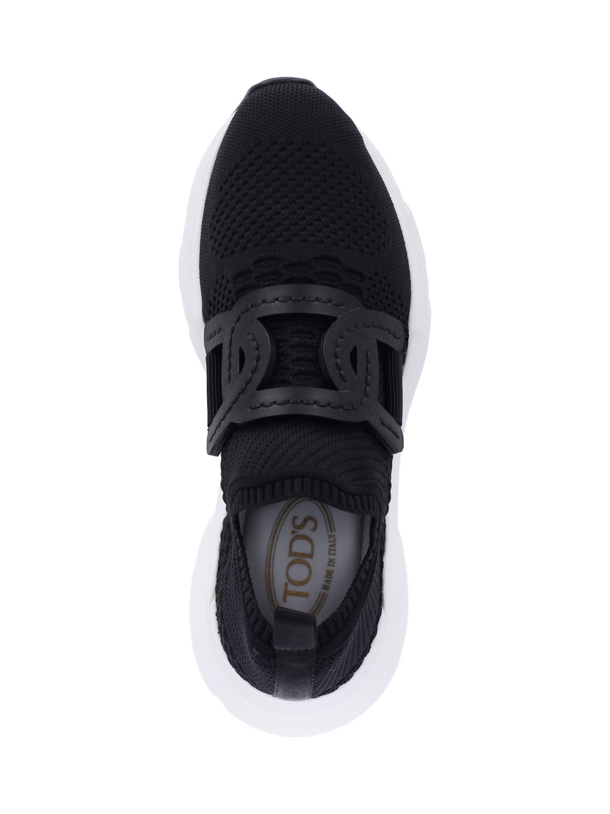 Shop Tod's Kate Sneakers In Black