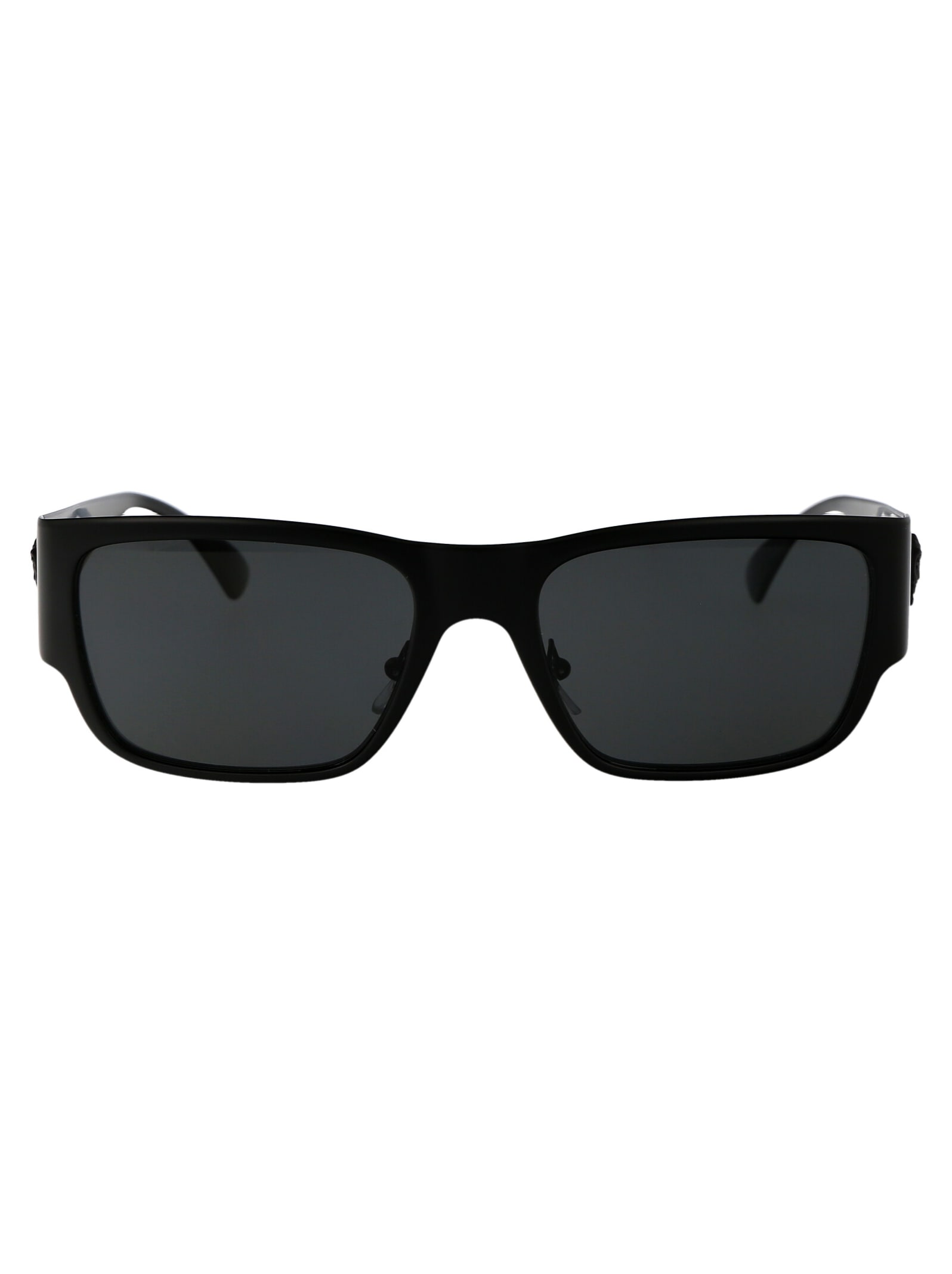 Shop Versace 0ve2262 Sunglasses In 126187 Matte Black