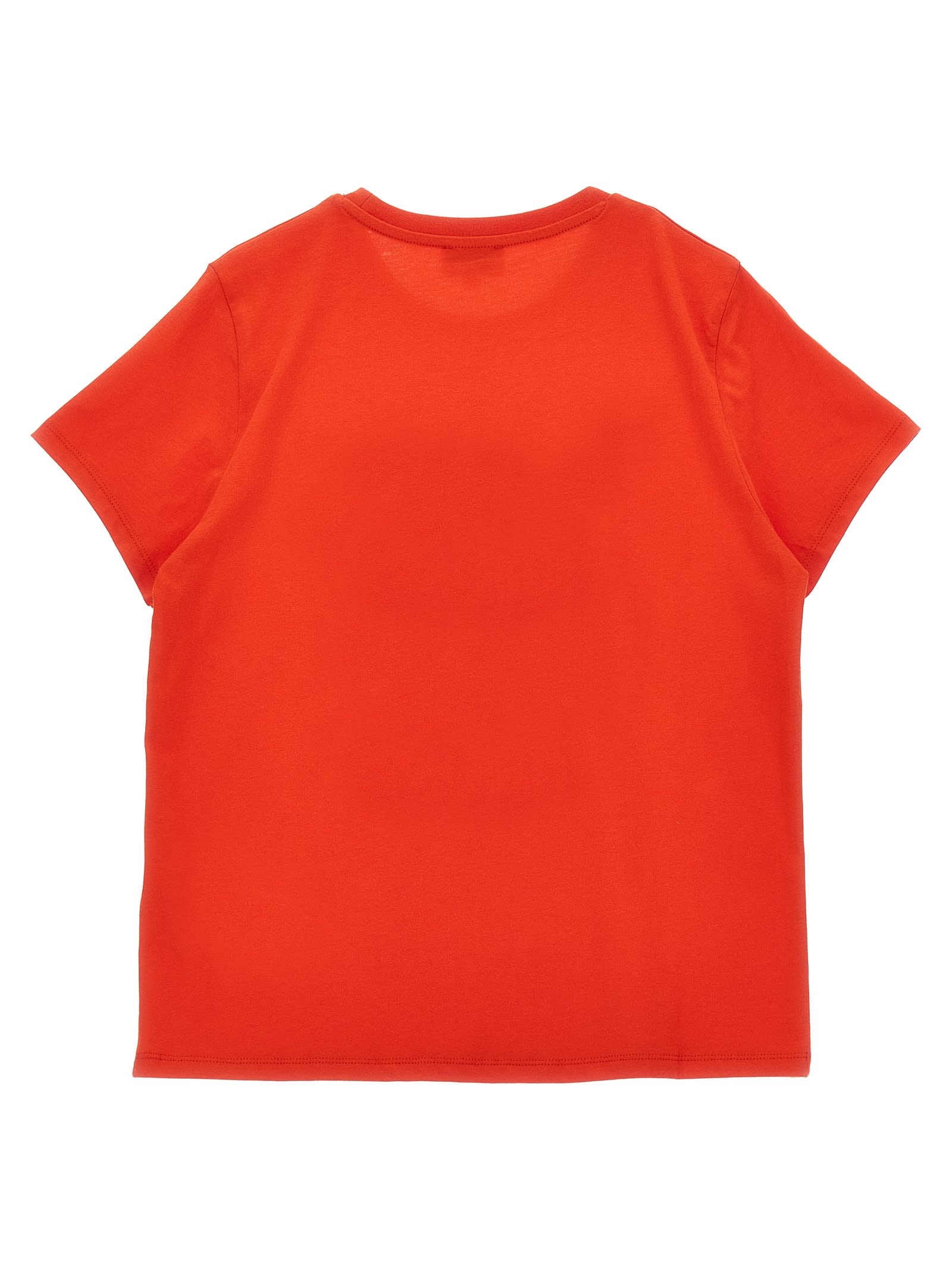 Kenzo Kids Logo T-shirt In Red