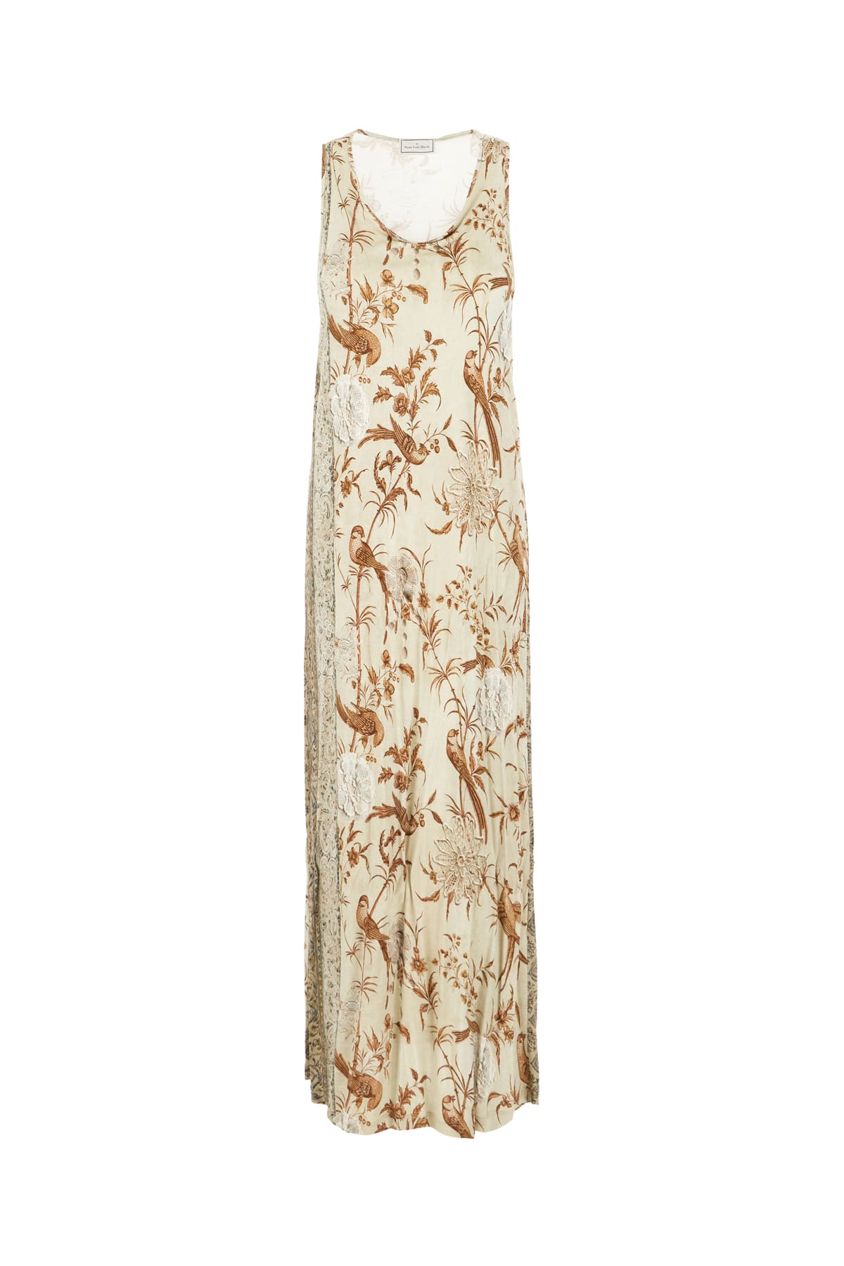 PIERRE-LOUIS MASCIA PRINTED VISCOSE DRESS 