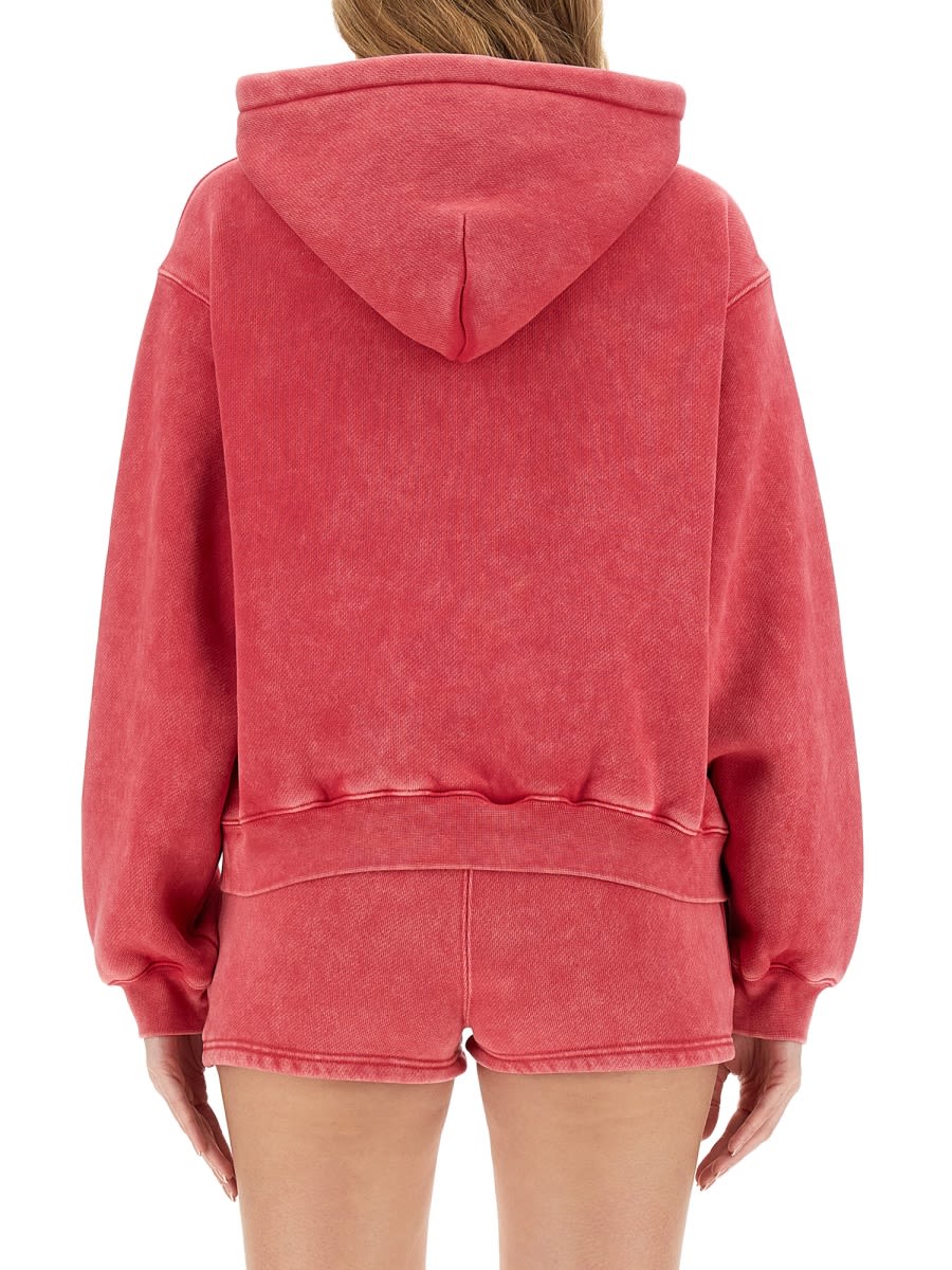 Shop Alexander Wang T Essential Sweatshirt In Pink