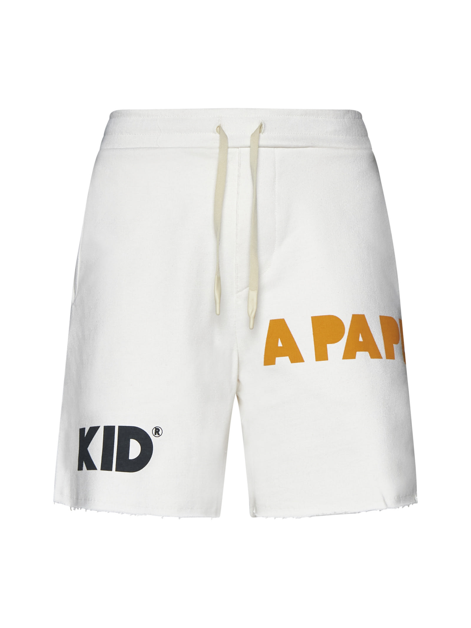 Shop A Paper Kid Shorts In Ecru