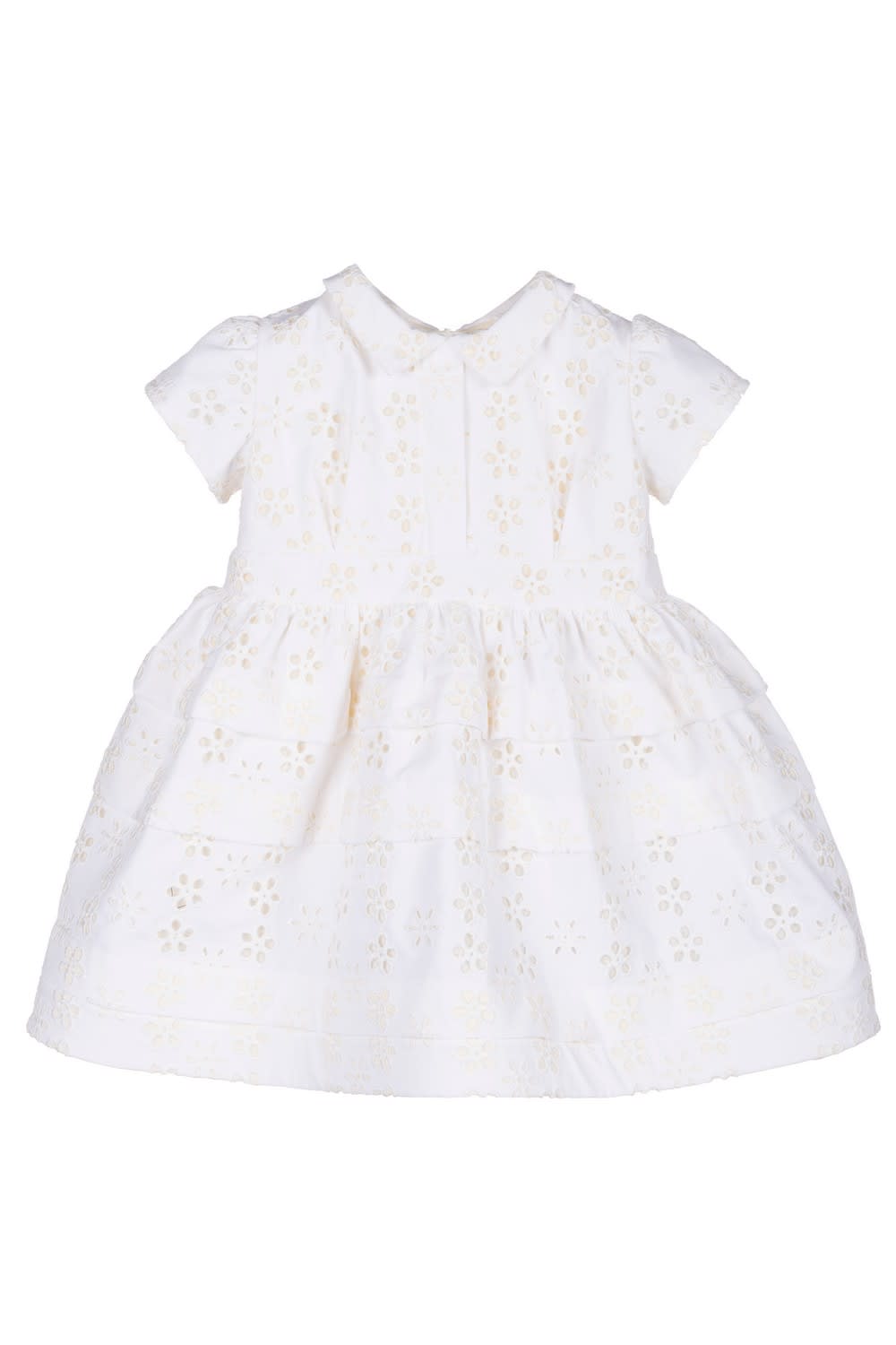 Mimisol Babies' Embroidered Dress In White