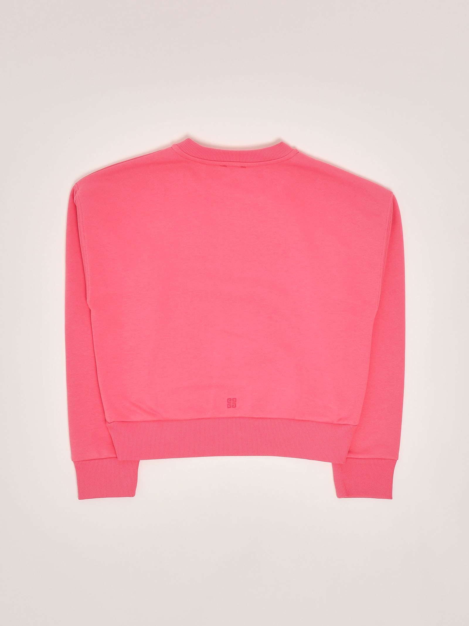 Givenchy Sweatshirt With Print In Lampone