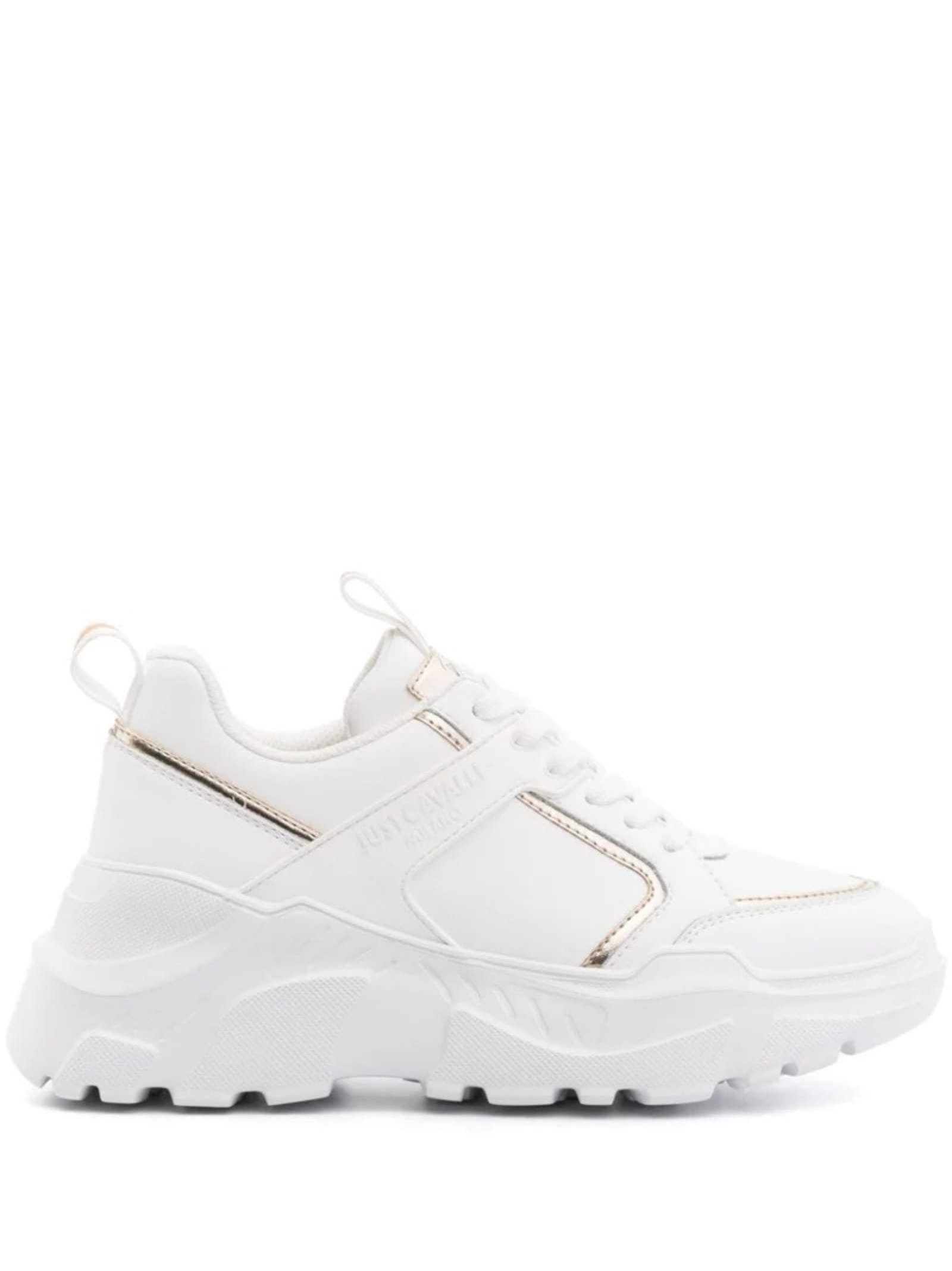 Shop Just Cavalli Shoes In White