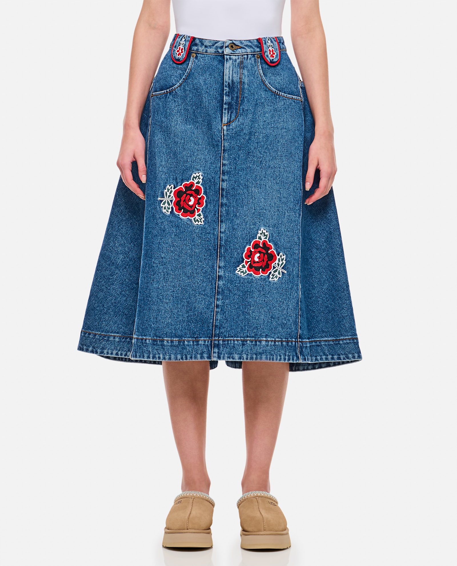 Abi Denim Miid Skirt