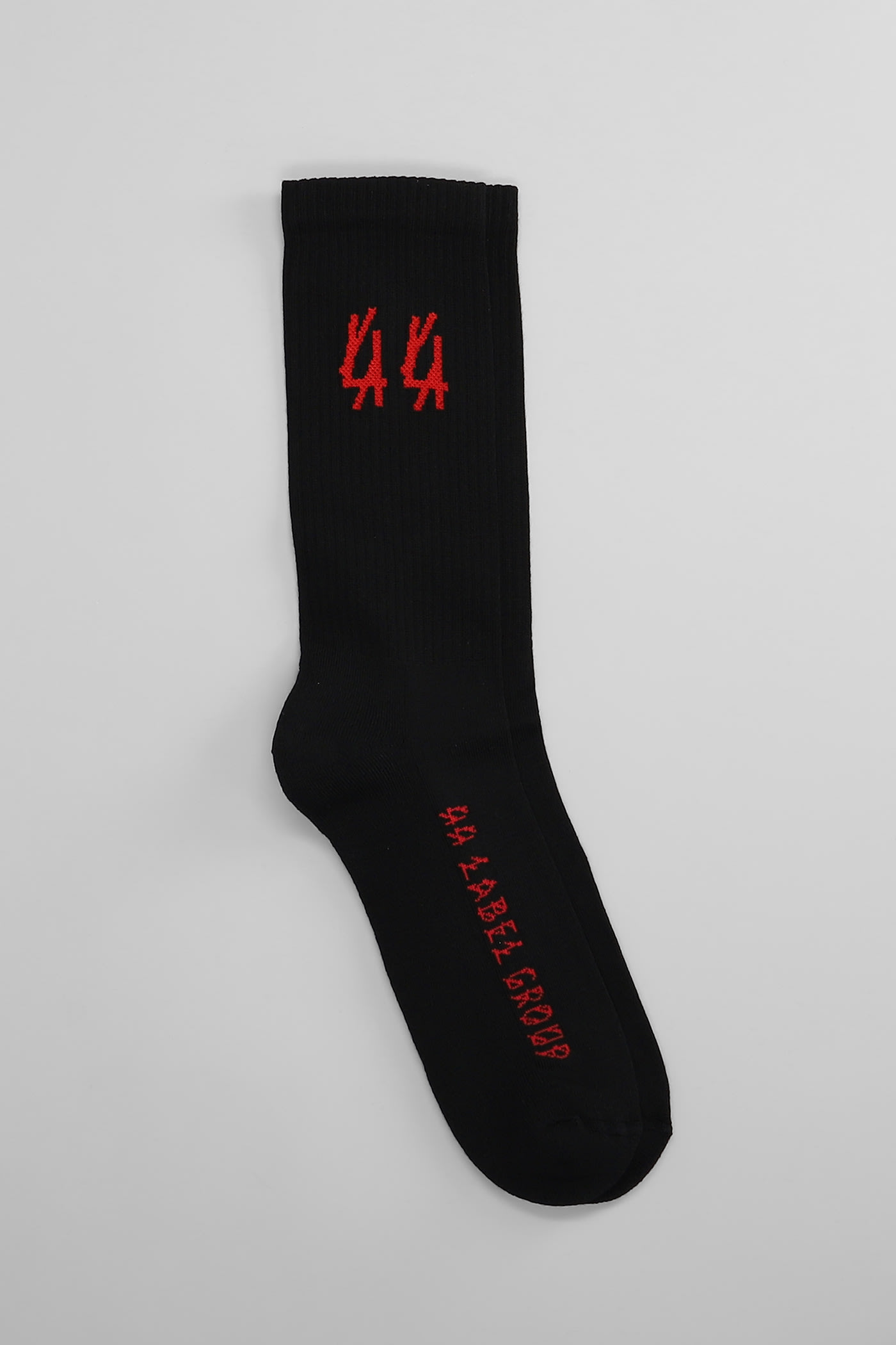 Socks In Black Cotton