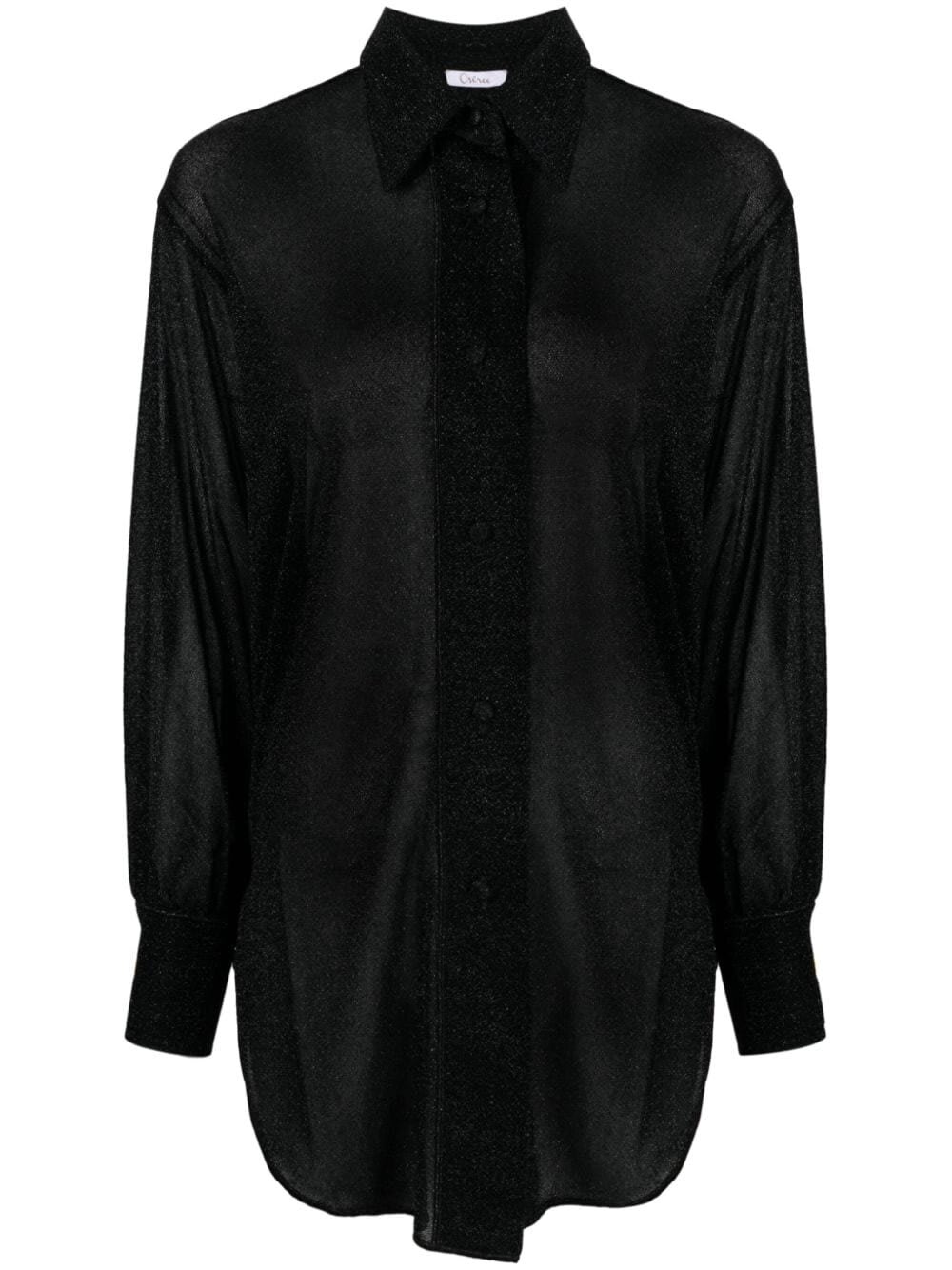 Oseree Camicia Lumiere Long In Black