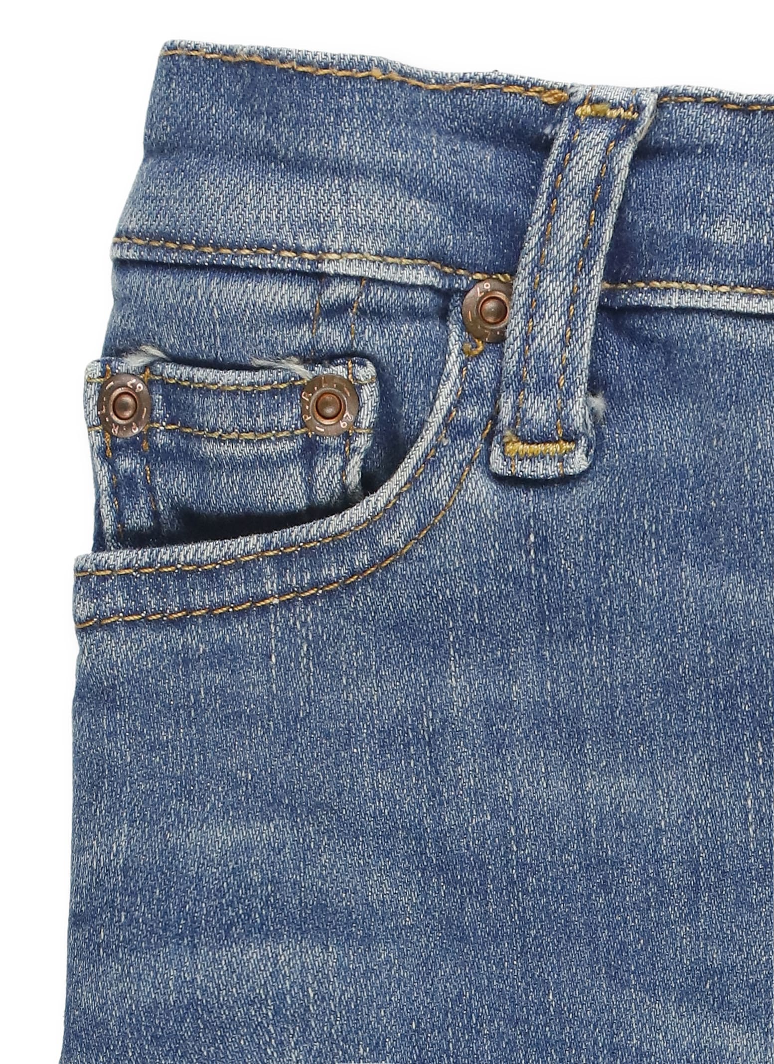 Polo Ralph Lauren Cotton Jeans In Blue