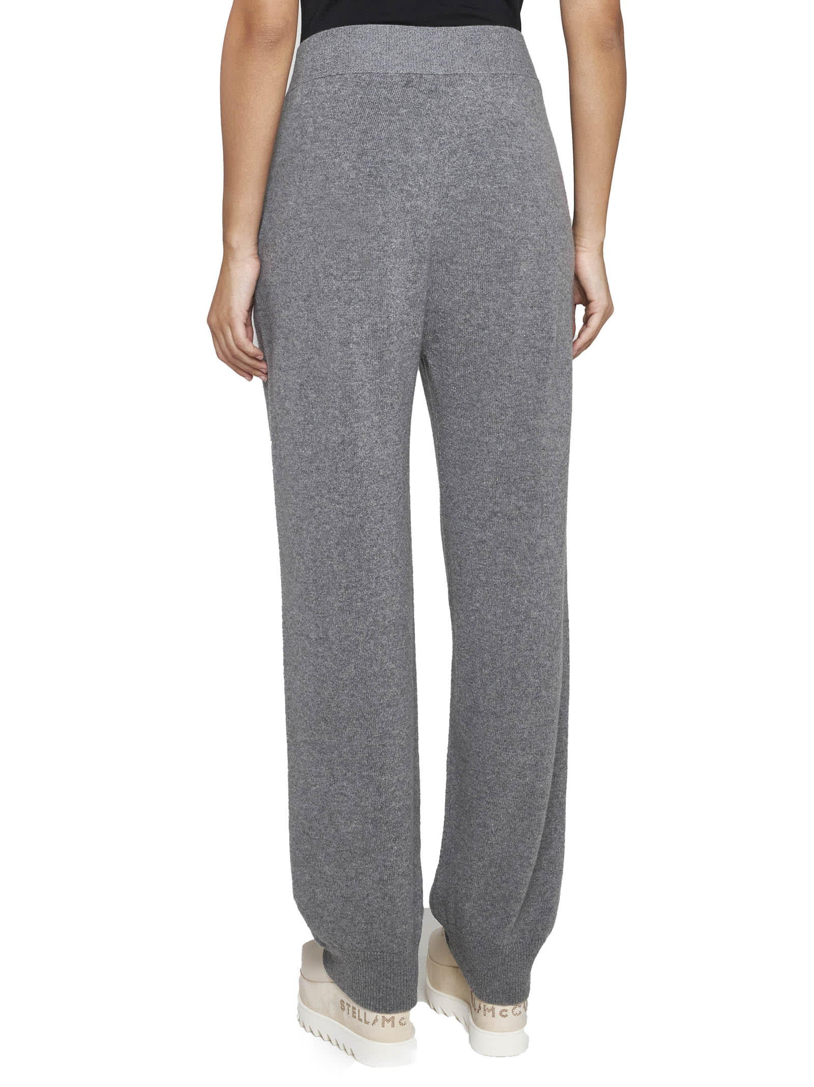 Shop Stella Mccartney Pants In Grey