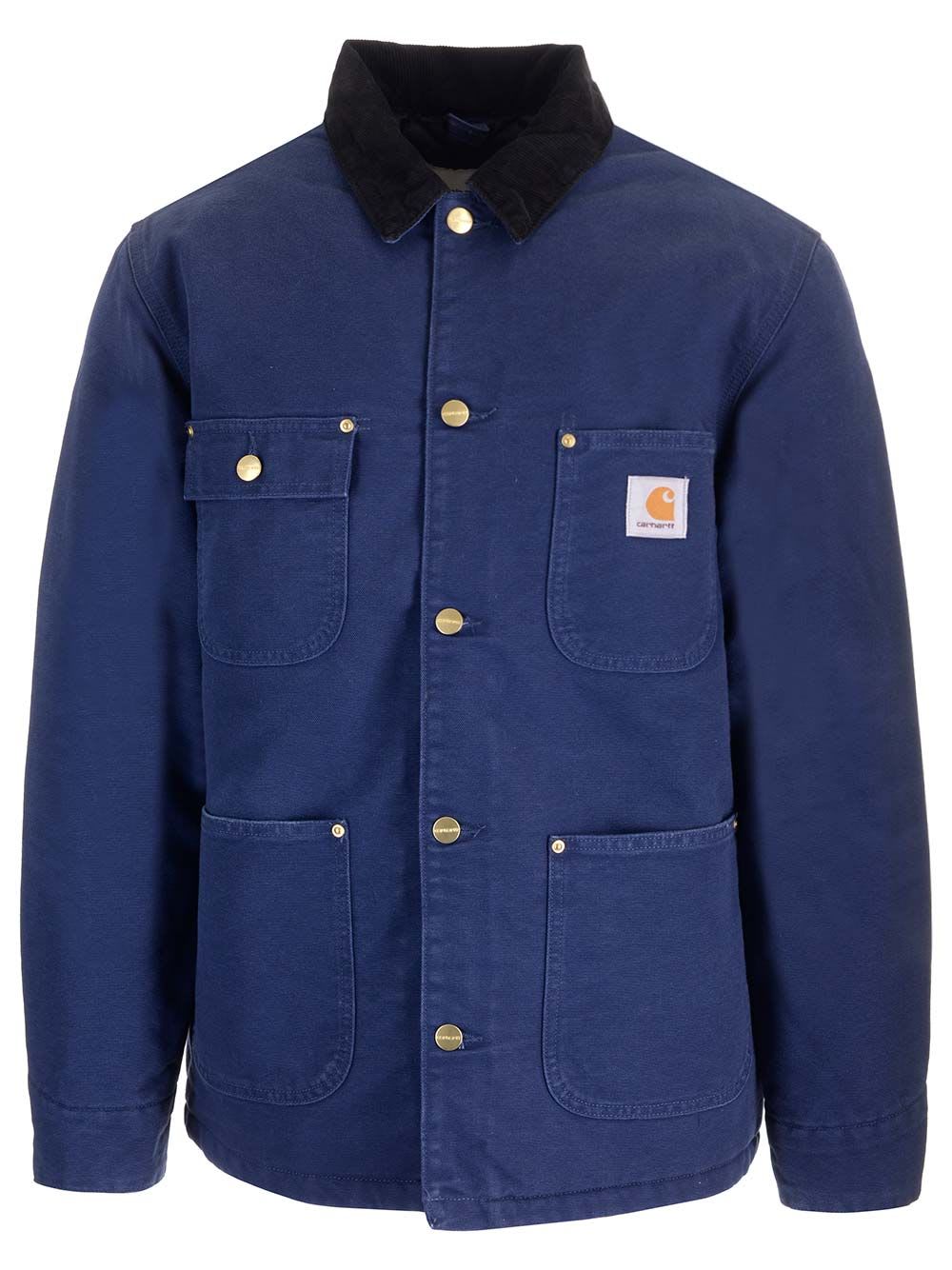 Shop Carhartt Chore Jacket In Blue