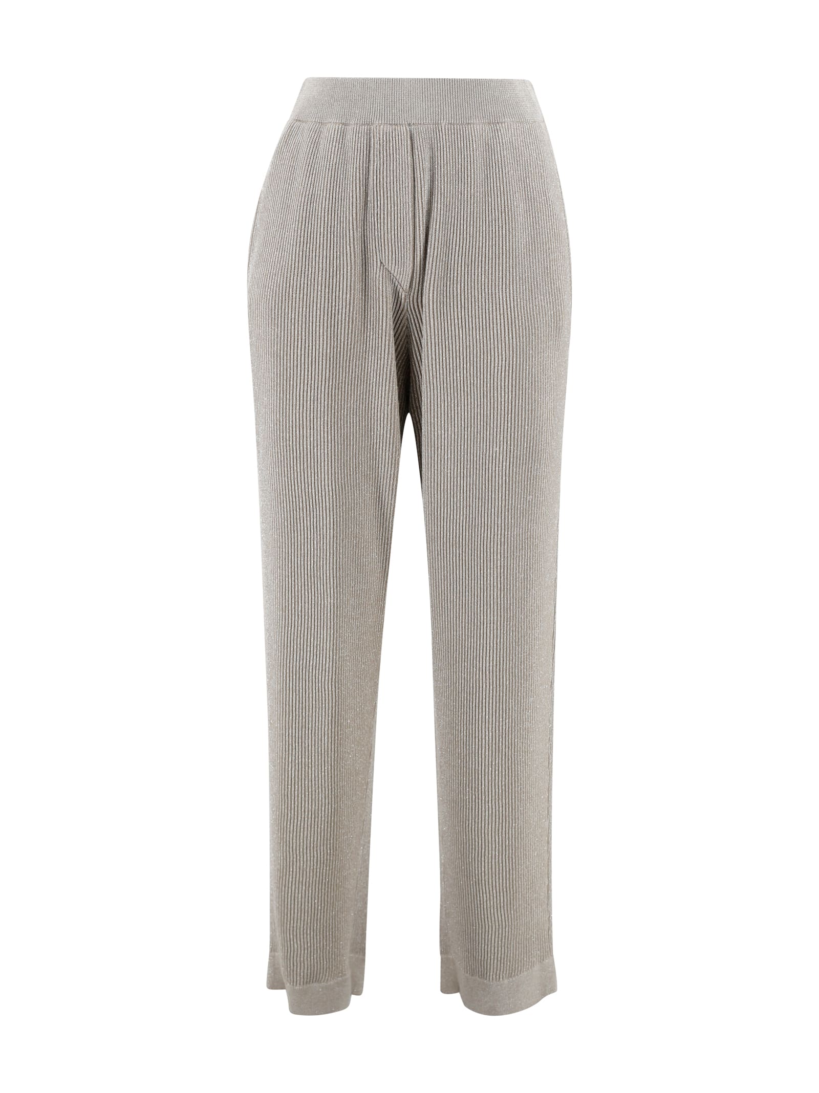 Brunello Cucinelli Vanisè Trousers In Neutral